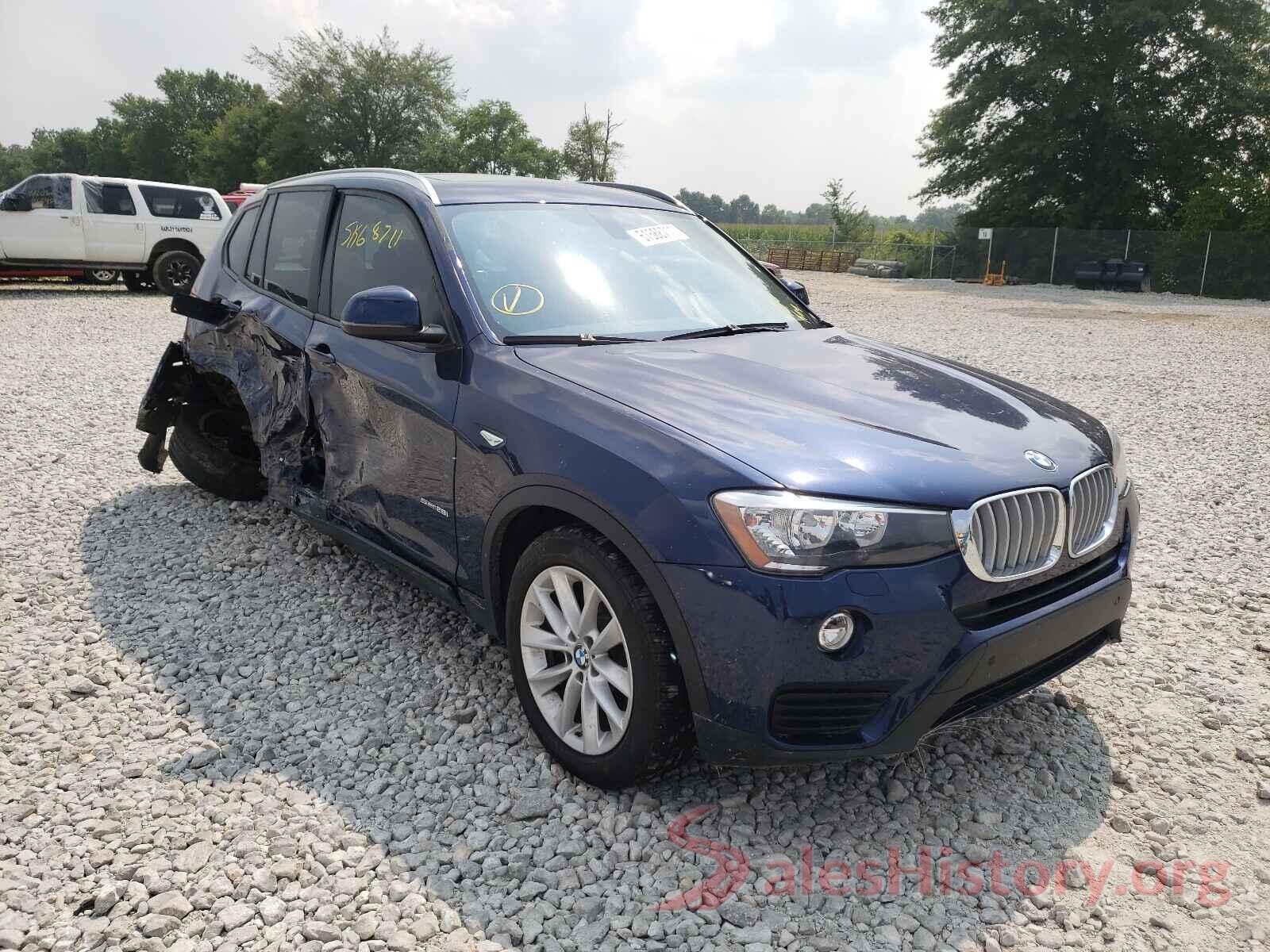 5UXWZ7C39H0V87470 2017 BMW X3