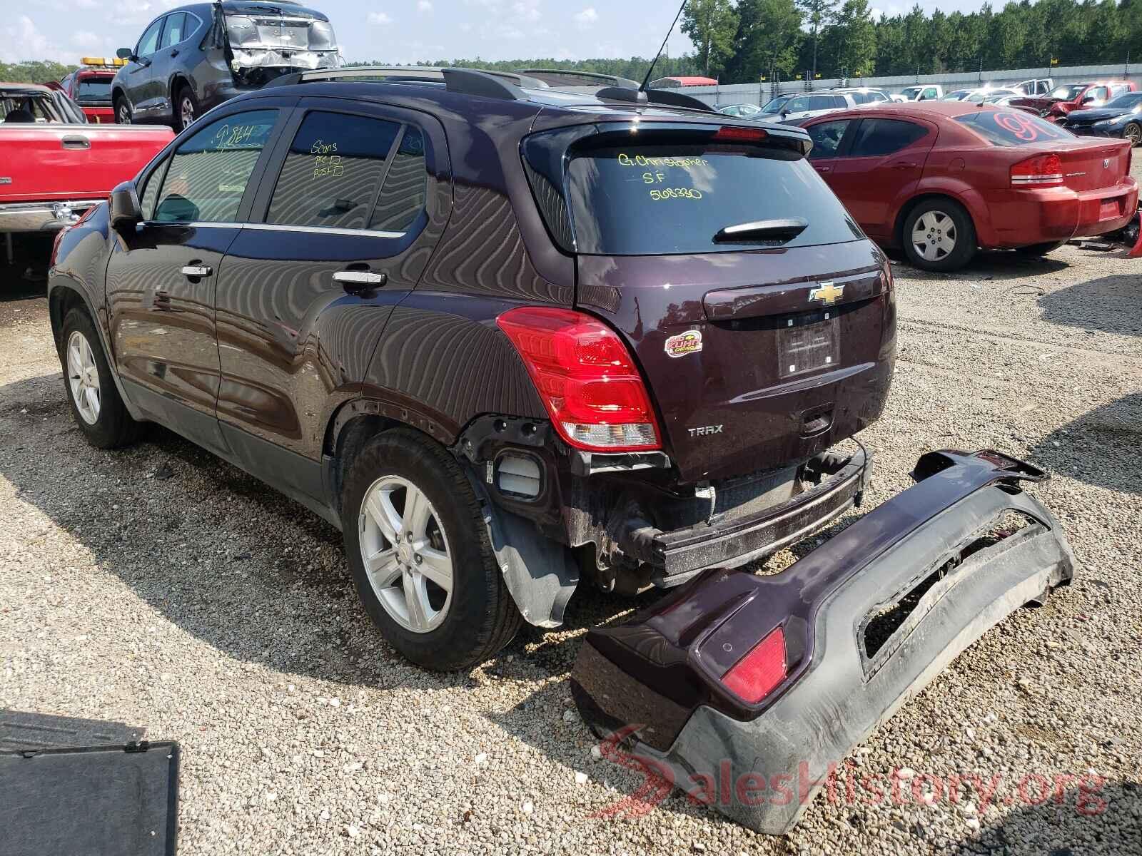 KL7CJLSB9LB345141 2020 CHEVROLET TRAX