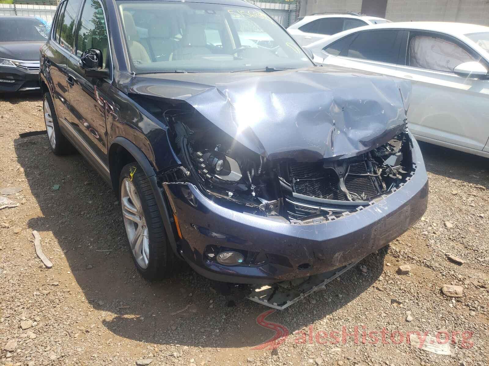 WVGBV7AX1GW556786 2016 VOLKSWAGEN TIGUAN