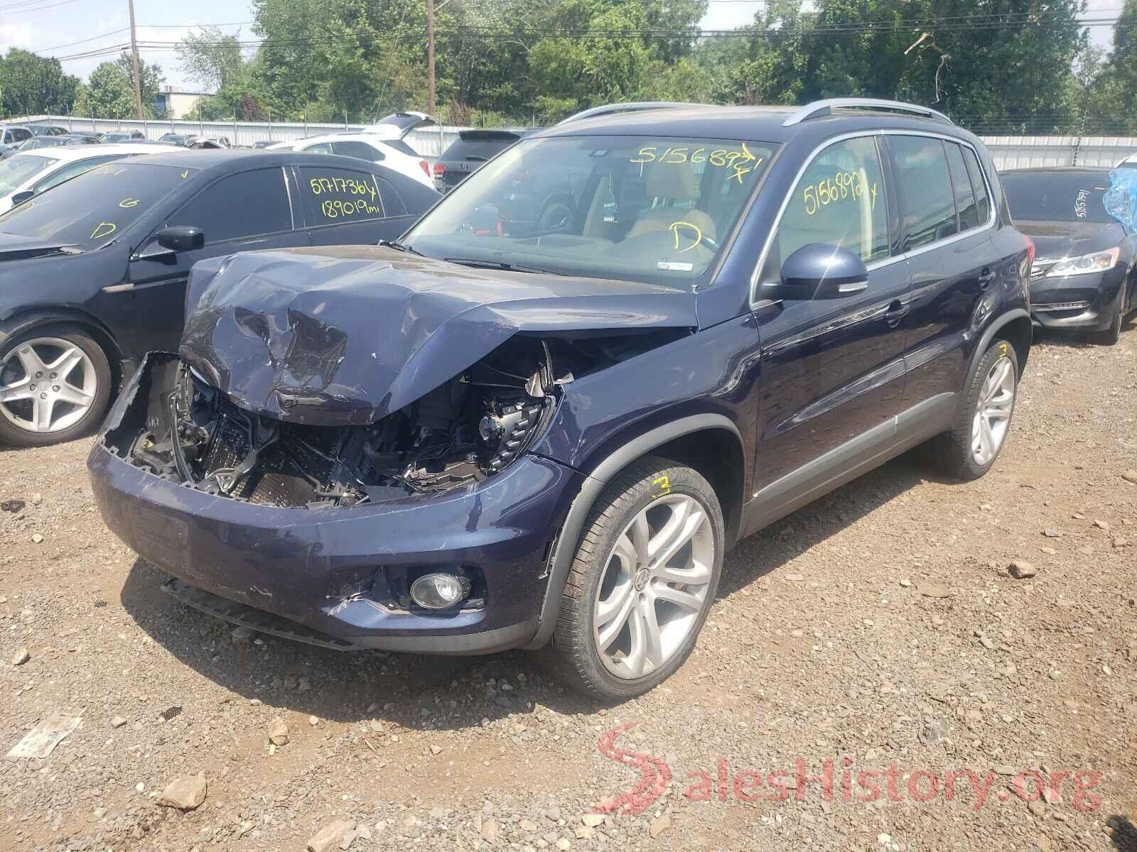 WVGBV7AX1GW556786 2016 VOLKSWAGEN TIGUAN