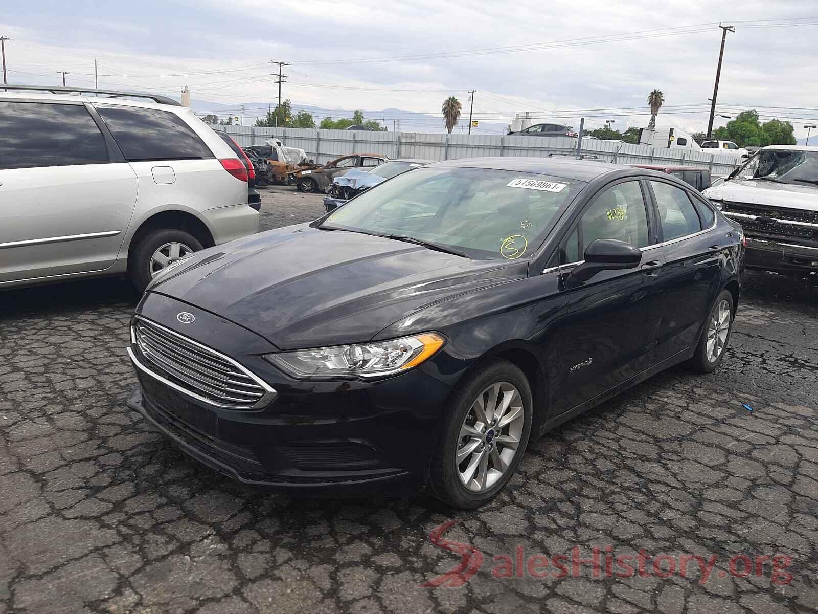 3FA6P0LU3HR266053 2017 FORD FUSION