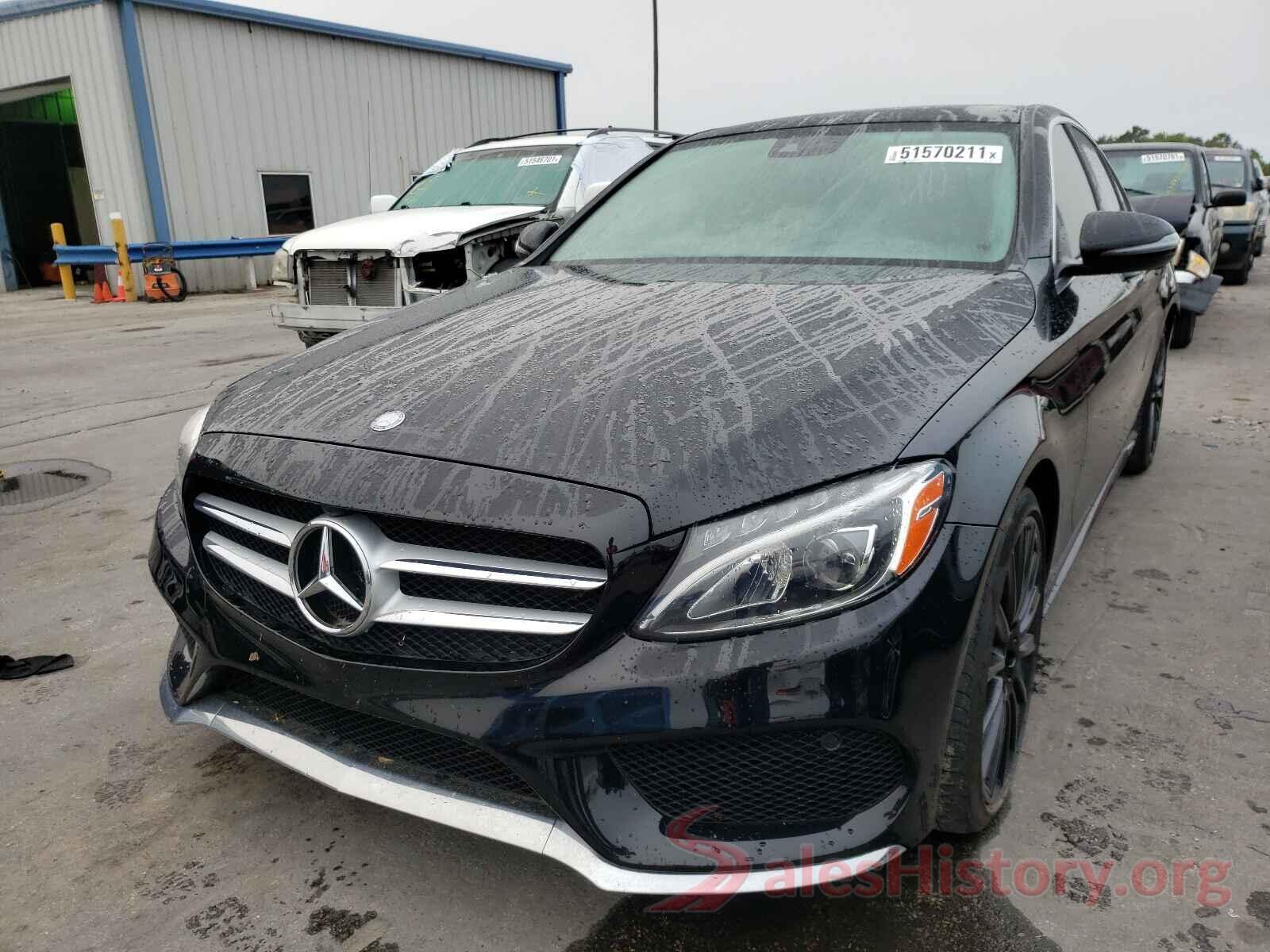 55SWF4JB5HU193984 2017 MERCEDES-BENZ C CLASS