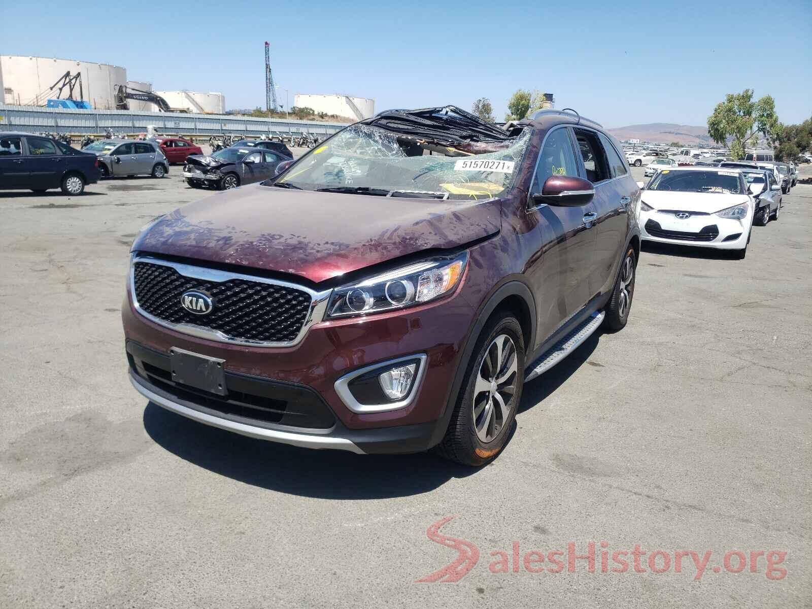 5XYPH4A57GG128099 2016 KIA SORENTO