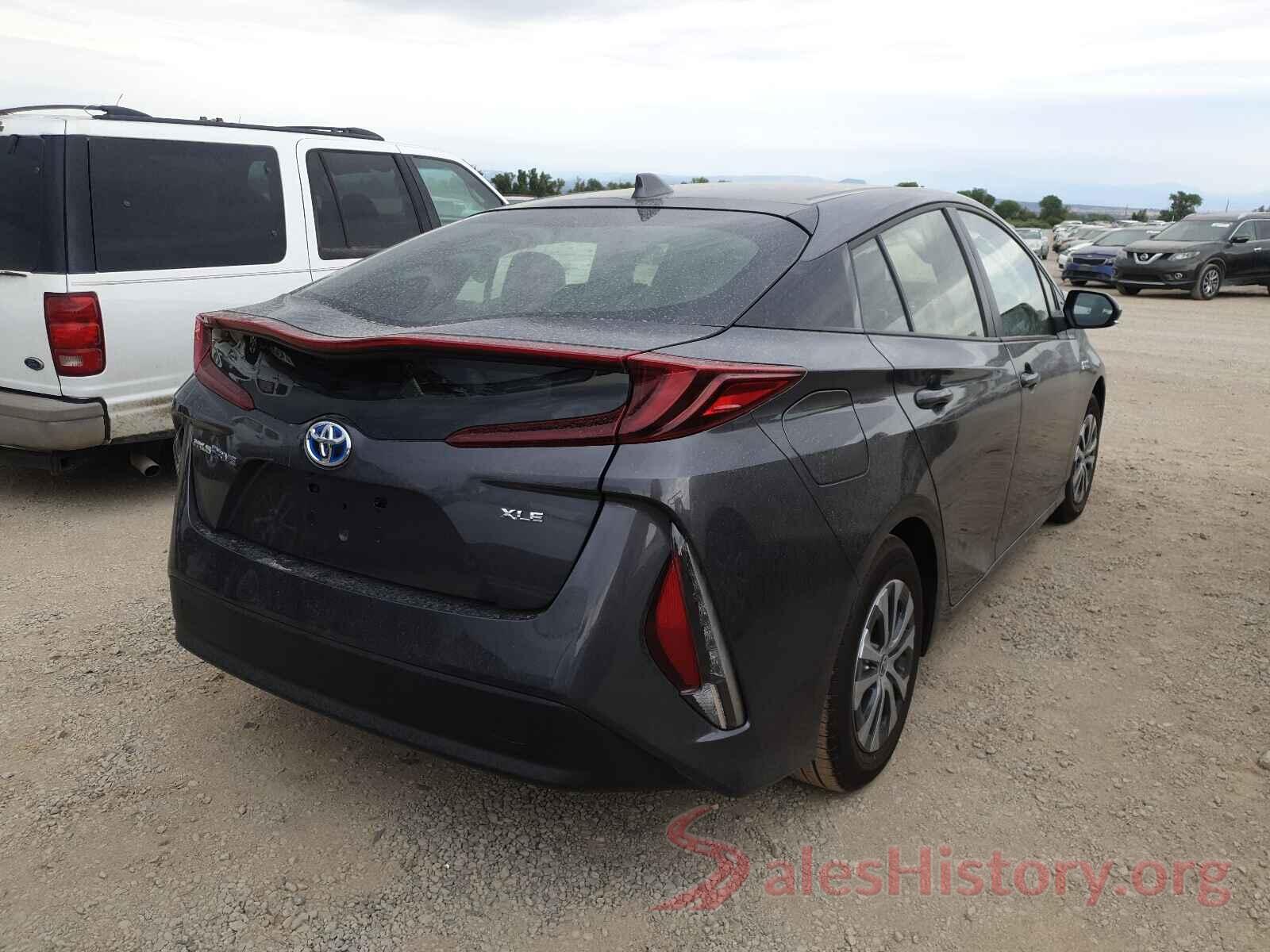 JTDKAMFP8M3195481 2021 TOYOTA PRIUS