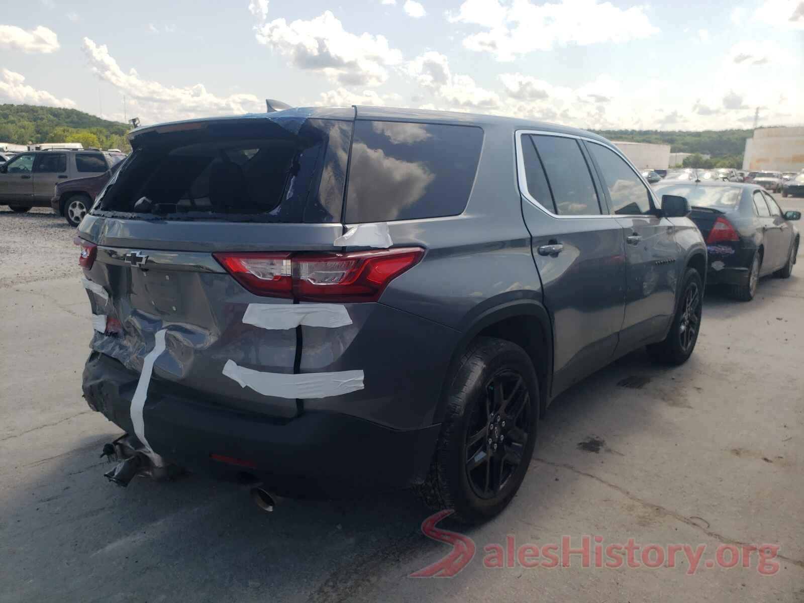 1GNERFKW2LJ292627 2020 CHEVROLET TRAVERSE