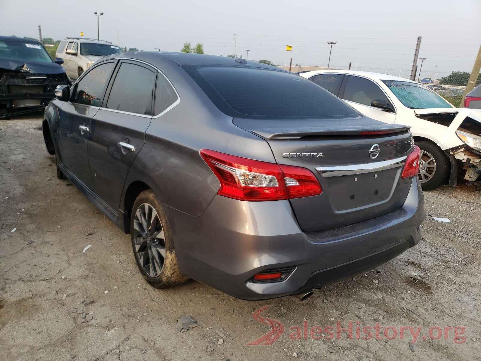 3N1AB7APXKY408634 2019 NISSAN SENTRA