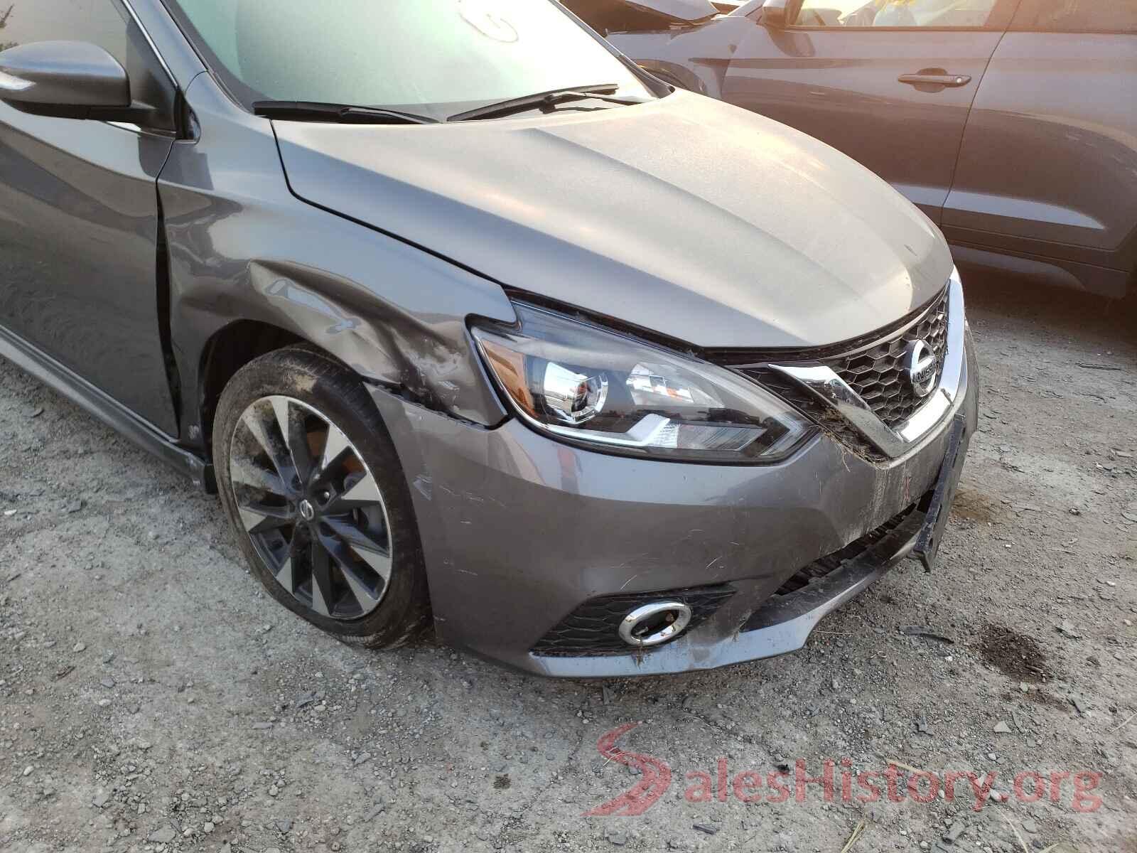 3N1AB7APXKY408634 2019 NISSAN SENTRA