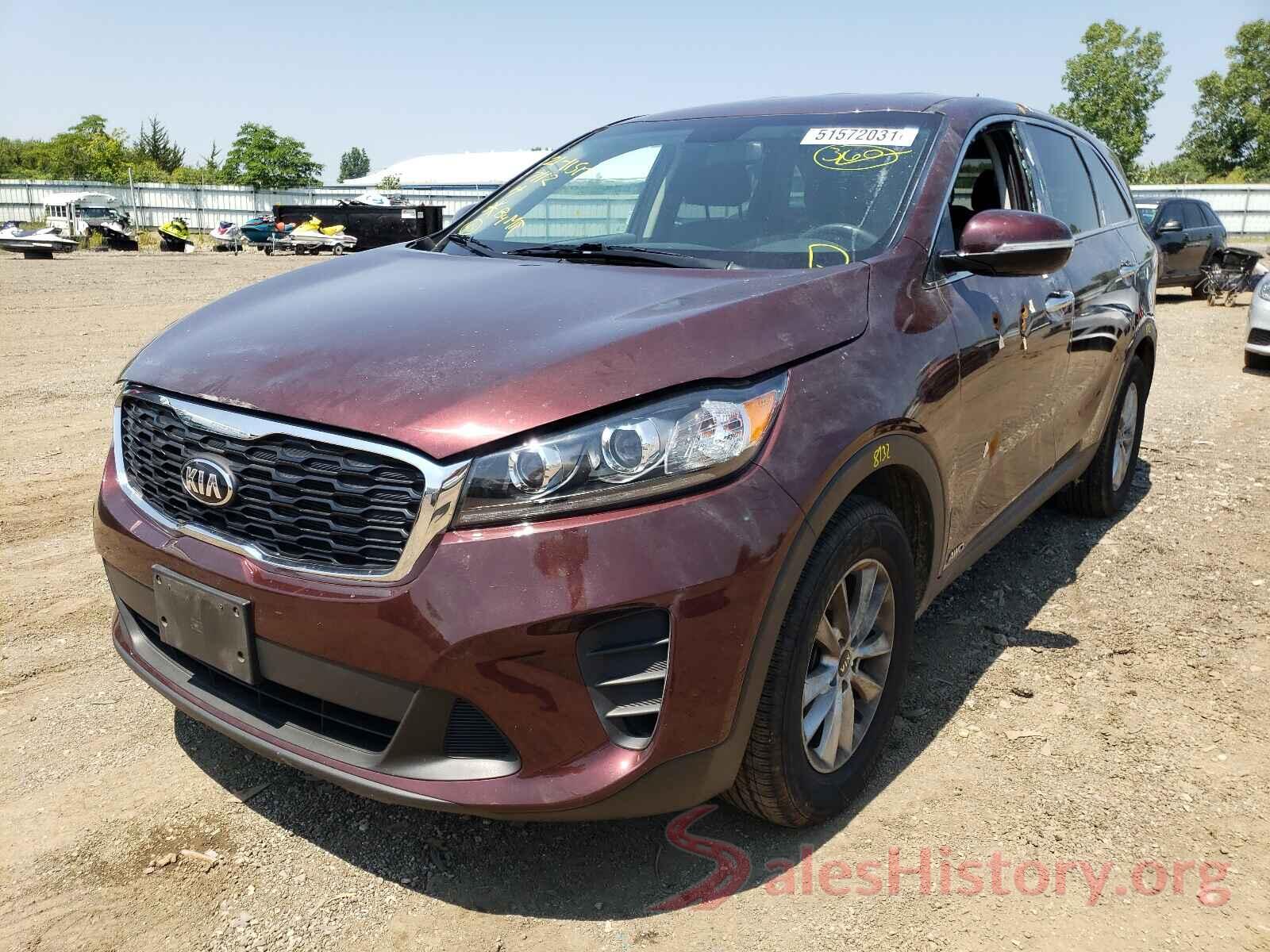 5XYPGDA3XKG548613 2019 KIA SORENTO