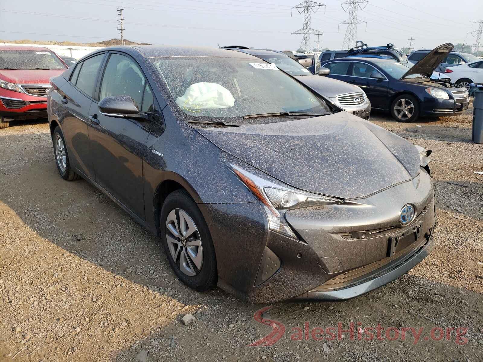 JTDKBRFU6H3565719 2017 TOYOTA PRIUS