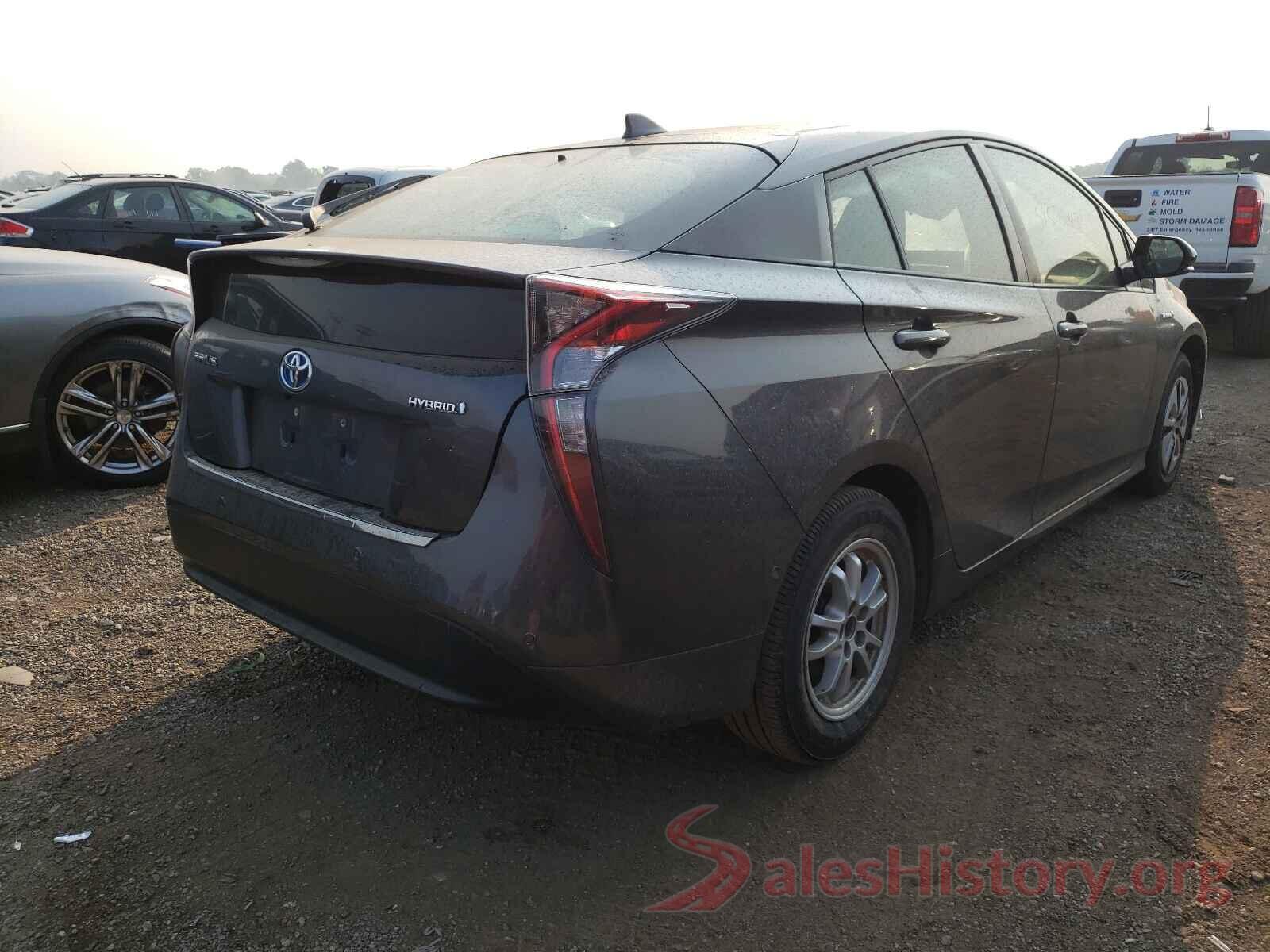 JTDKBRFU6H3565719 2017 TOYOTA PRIUS