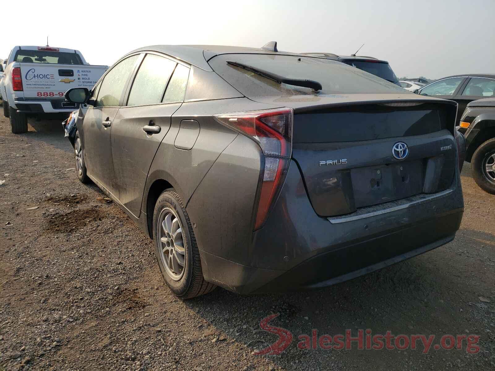 JTDKBRFU6H3565719 2017 TOYOTA PRIUS