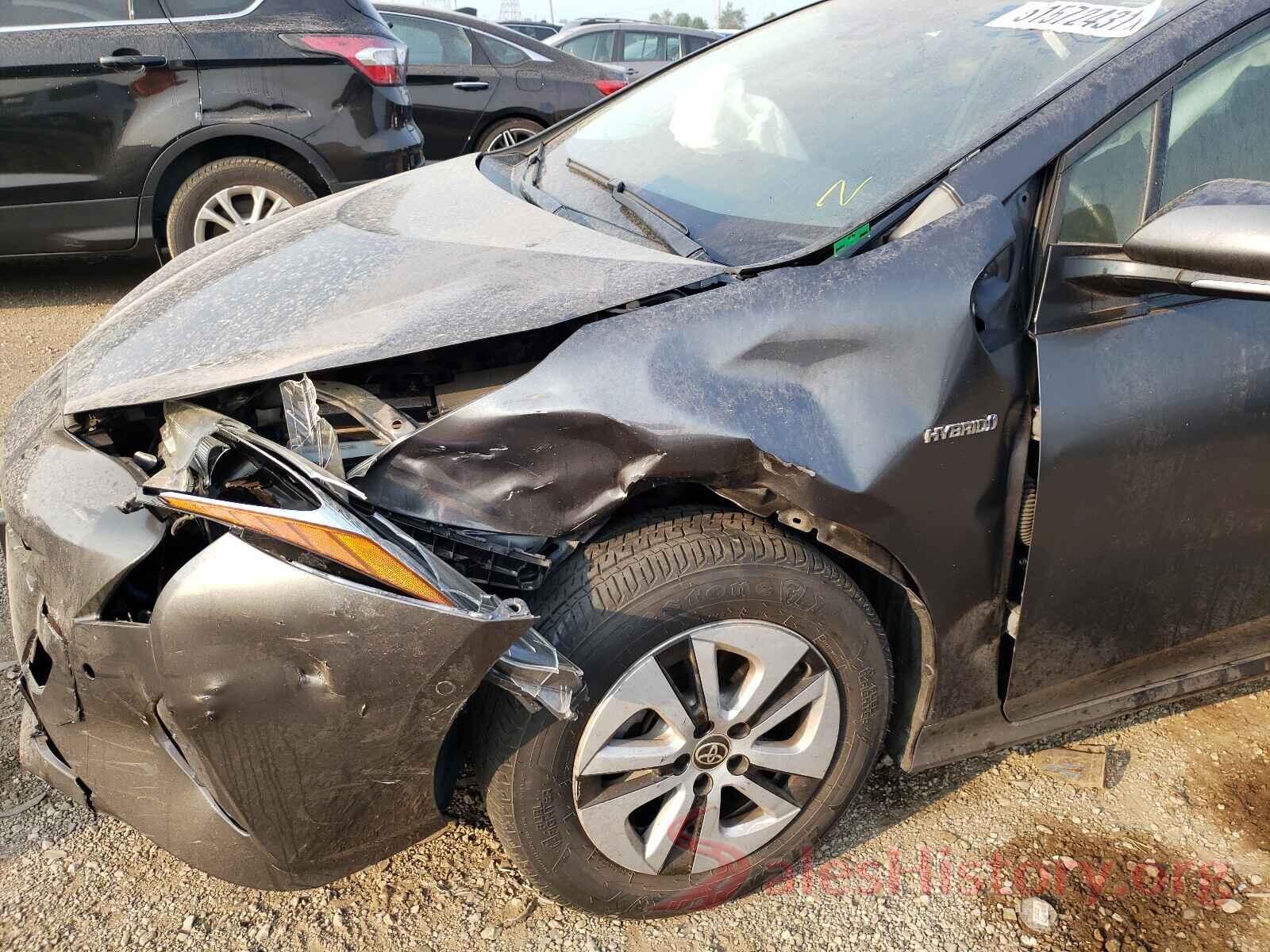 JTDKBRFU6H3565719 2017 TOYOTA PRIUS