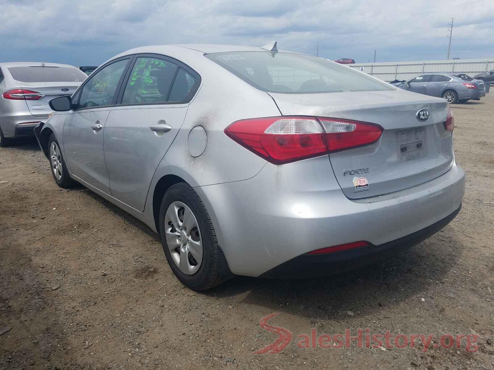 KNAFK4A61G5471972 2016 KIA FORTE