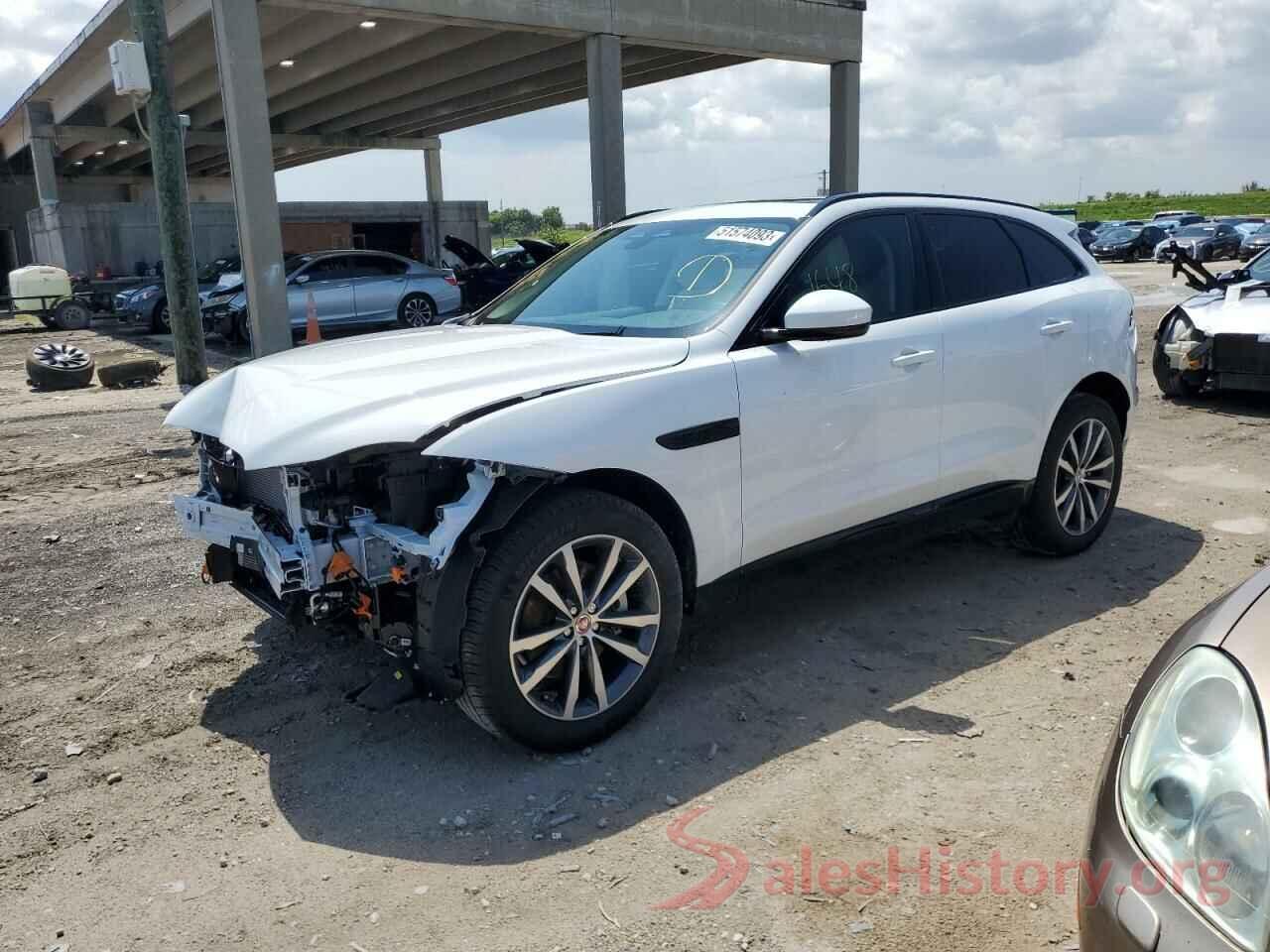 SADCJ2EX3NA698508 2022 JAGUAR F-PACE