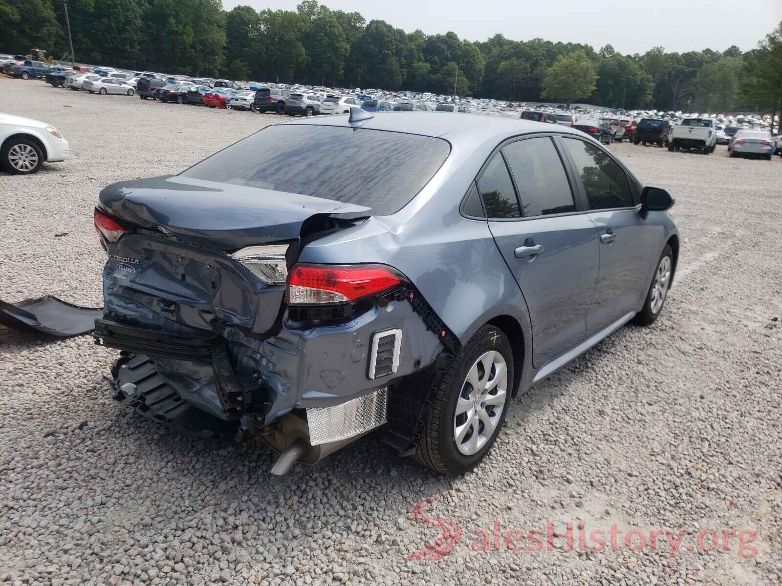 JTDEPMAE7MJ184758 2021 TOYOTA COROLLA