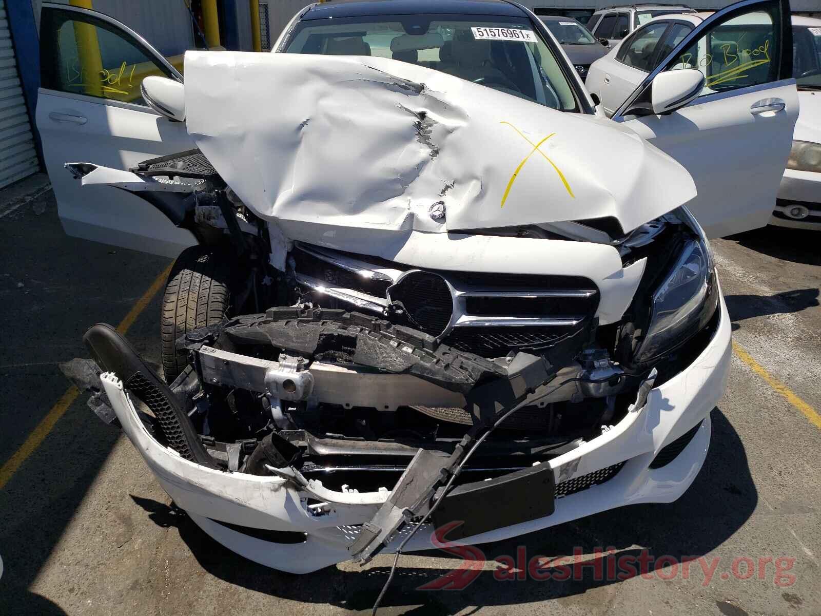 55SWF4KB0HU228042 2017 MERCEDES-BENZ C-CLASS