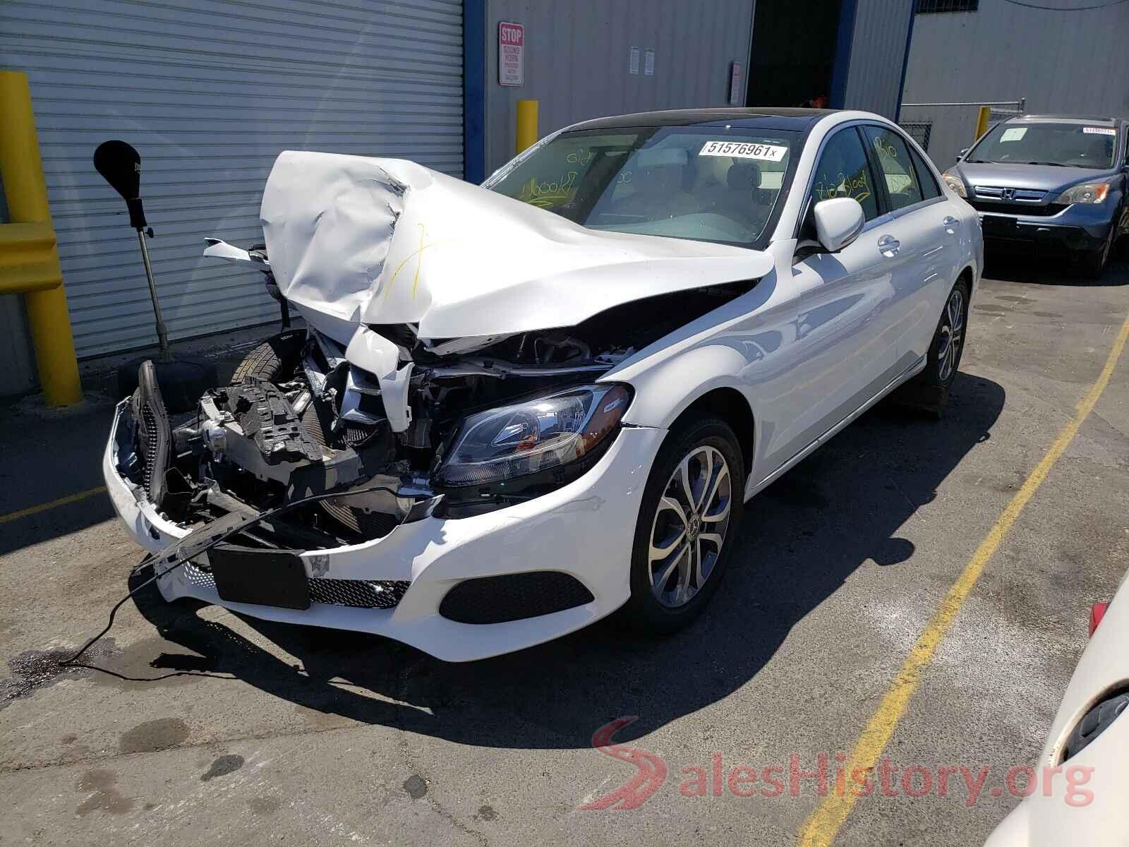 55SWF4KB0HU228042 2017 MERCEDES-BENZ C-CLASS