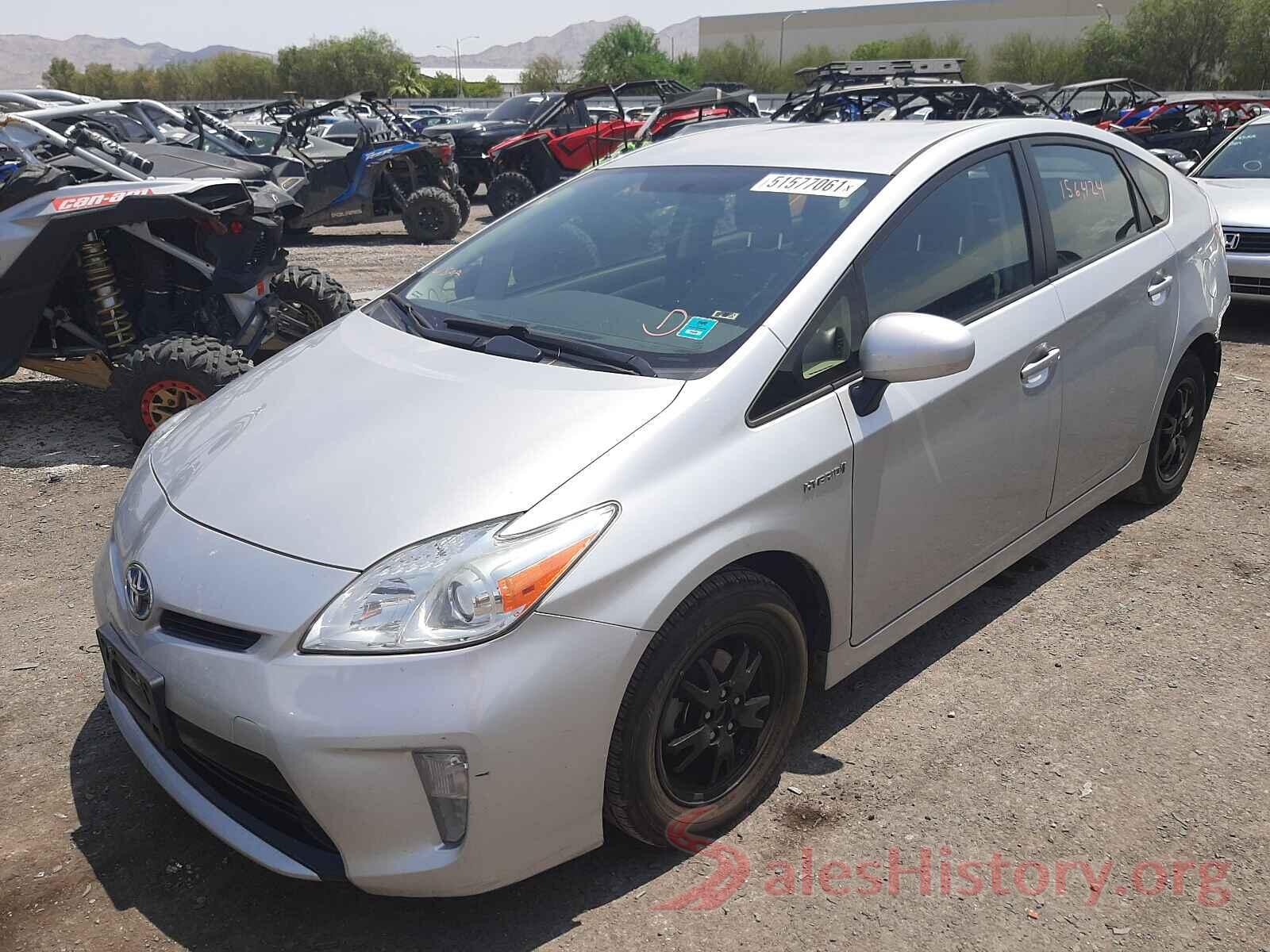 JTDKN3DU0F0474161 2015 TOYOTA PRIUS