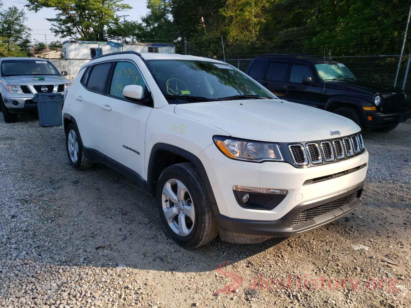 3C4NJCBB3LT212501 2020 JEEP COMPASS