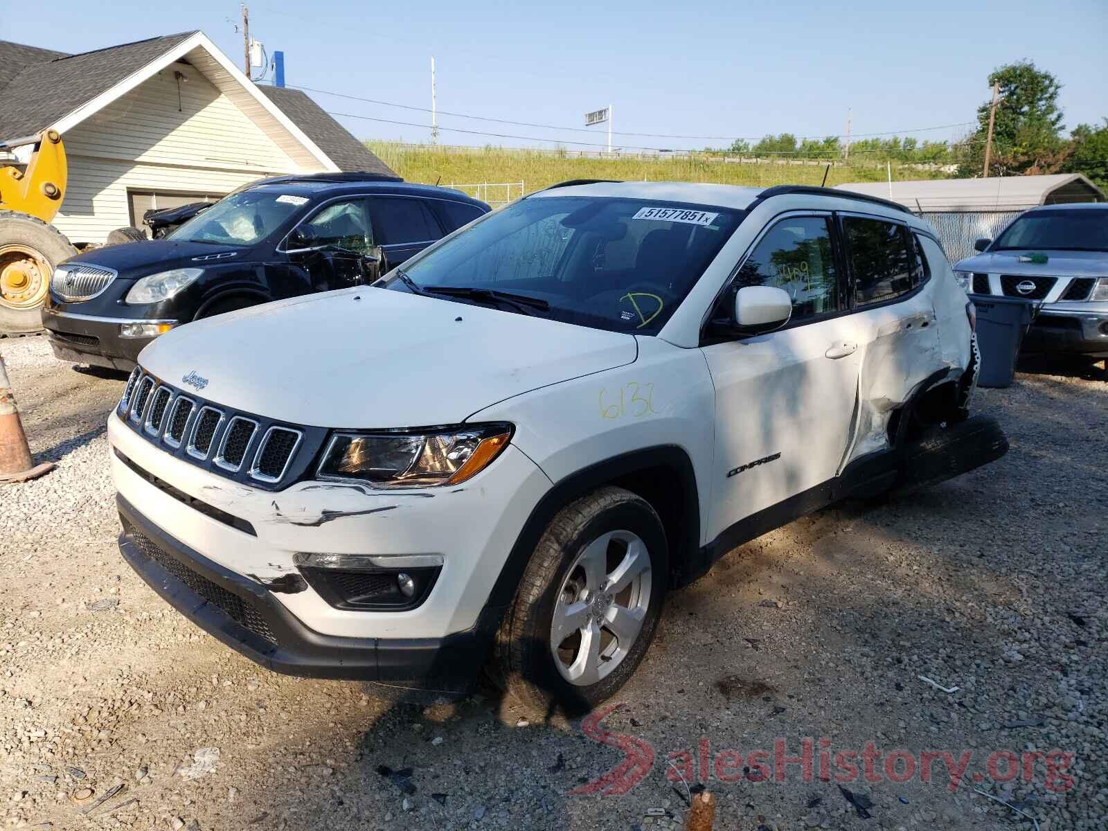 3C4NJCBB3LT212501 2020 JEEP COMPASS