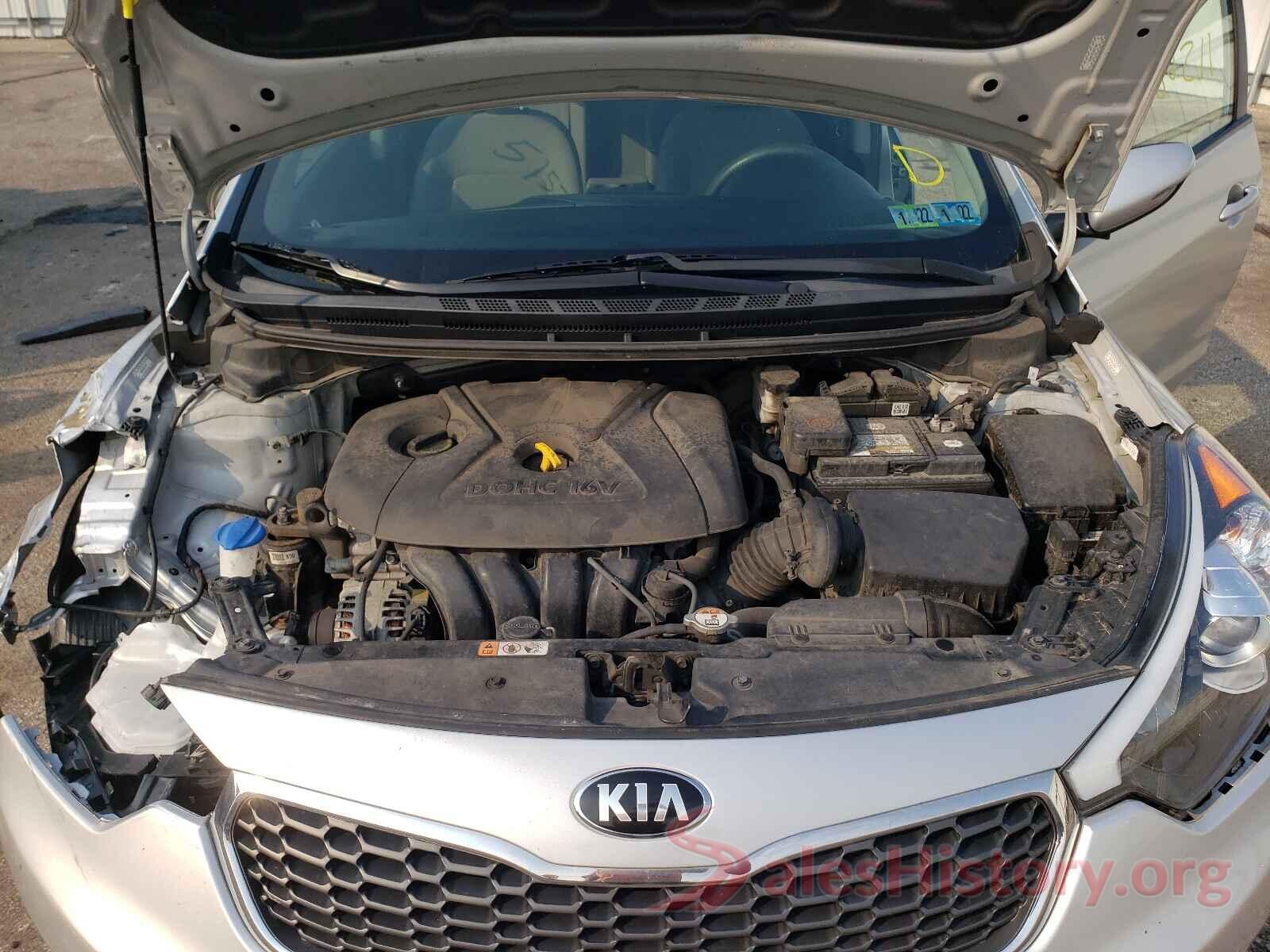 KNAFX4A65G5506997 2016 KIA FORTE