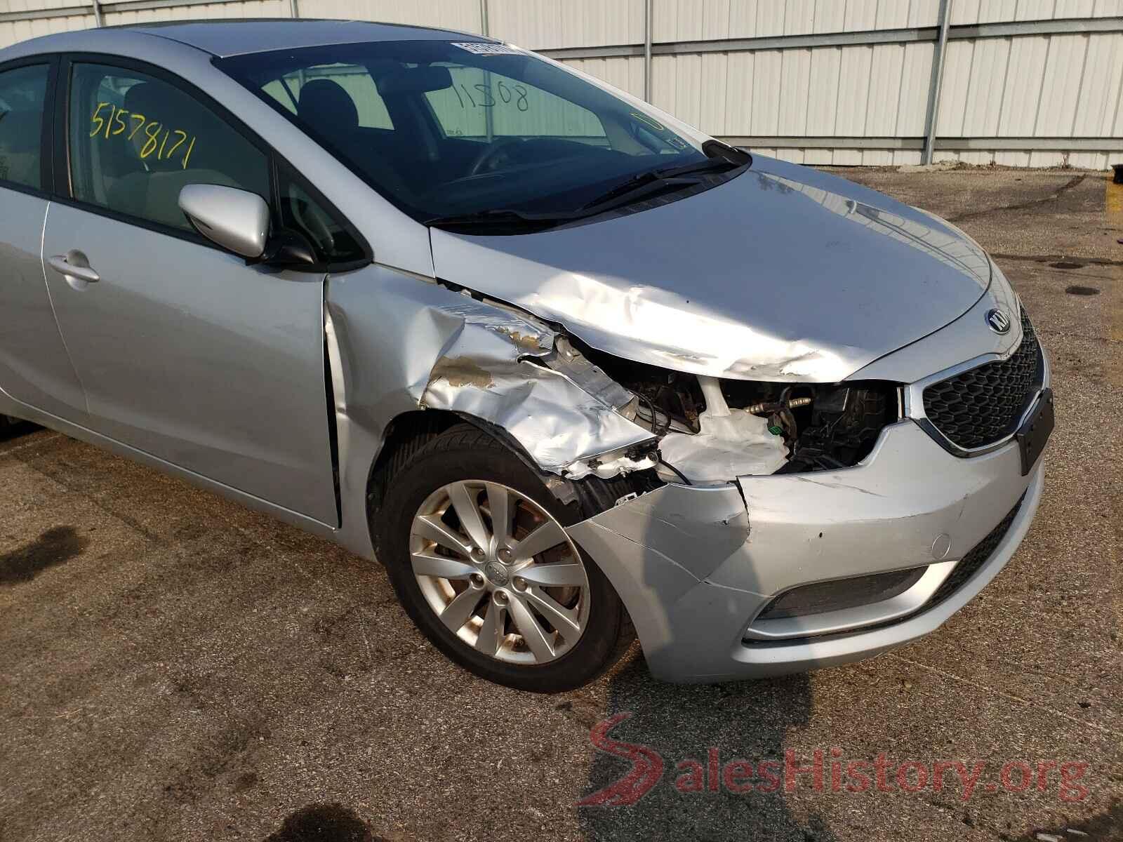 KNAFX4A65G5506997 2016 KIA FORTE