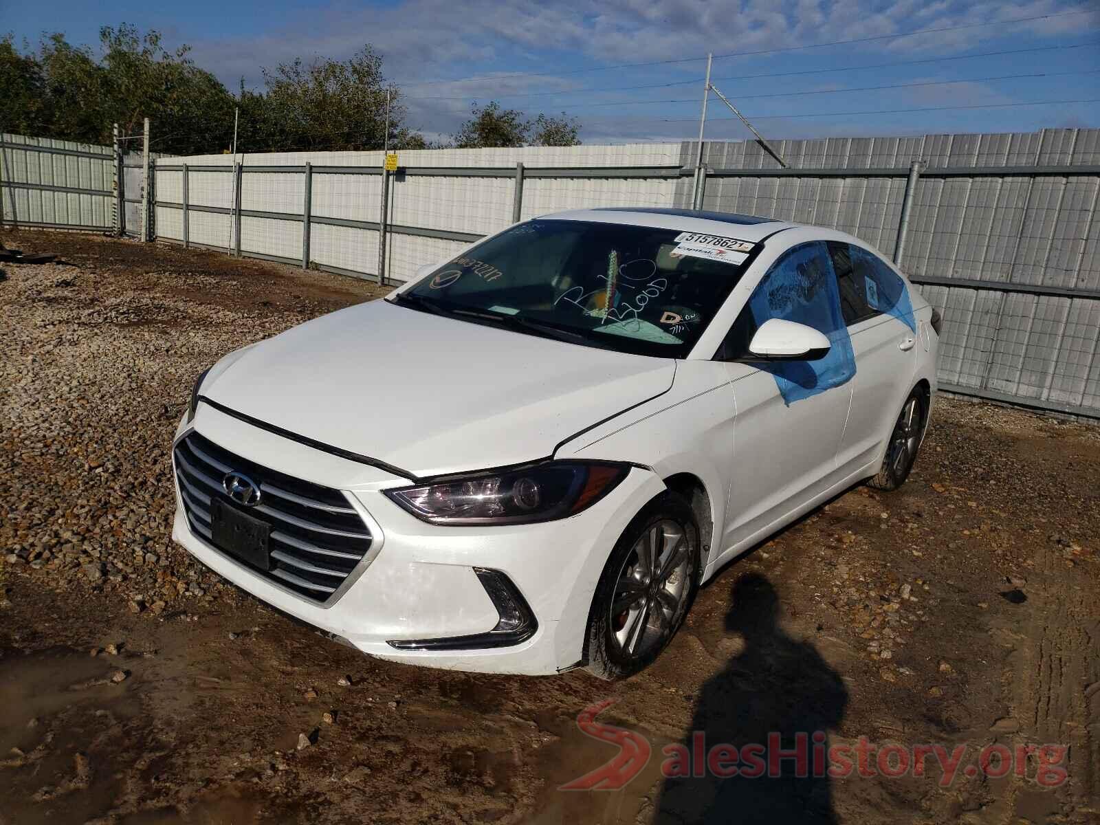 5NPD84LF0JH372217 2018 HYUNDAI ELANTRA