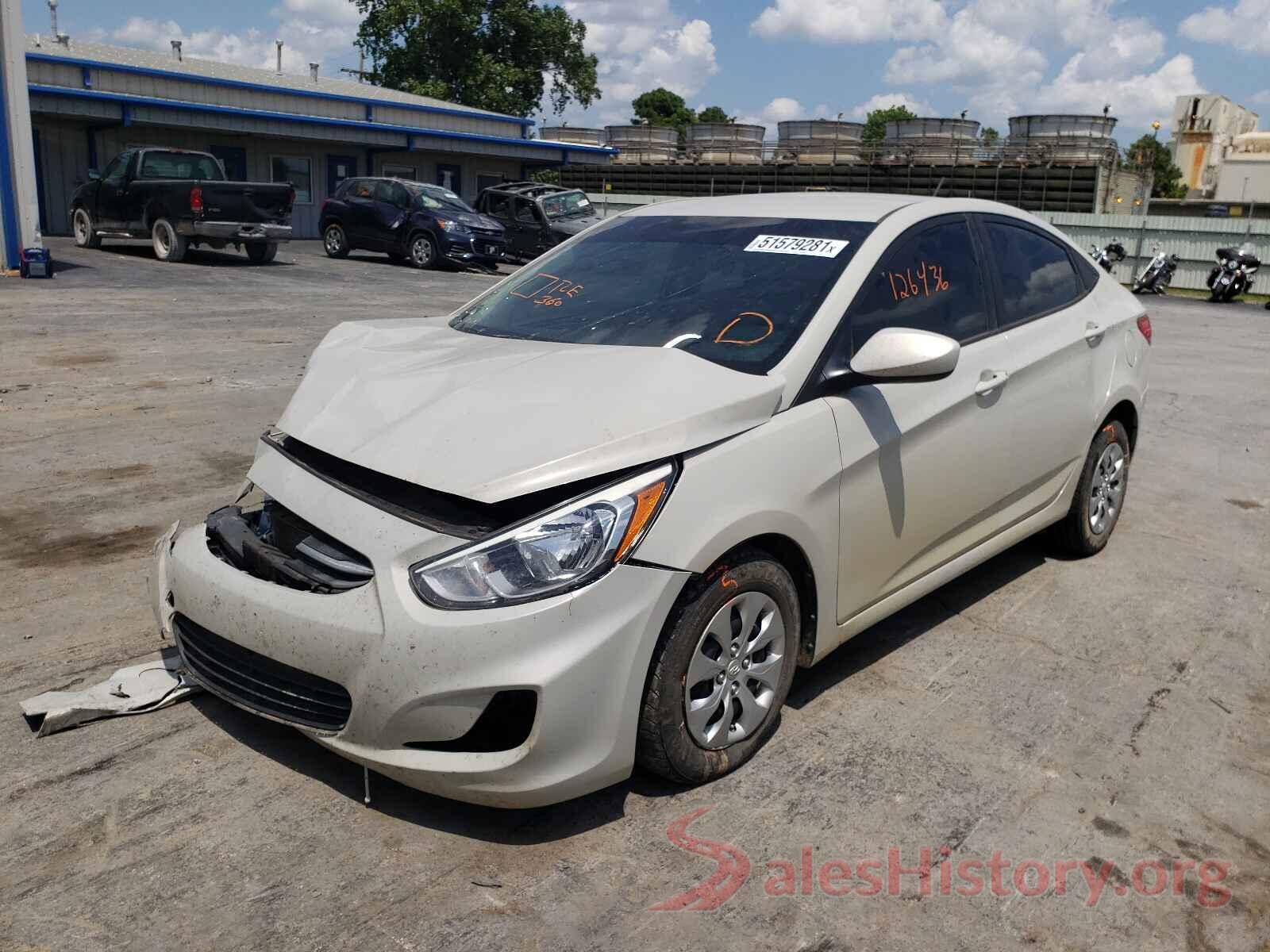 KMHCT4AE3GU069074 2016 HYUNDAI ACCENT