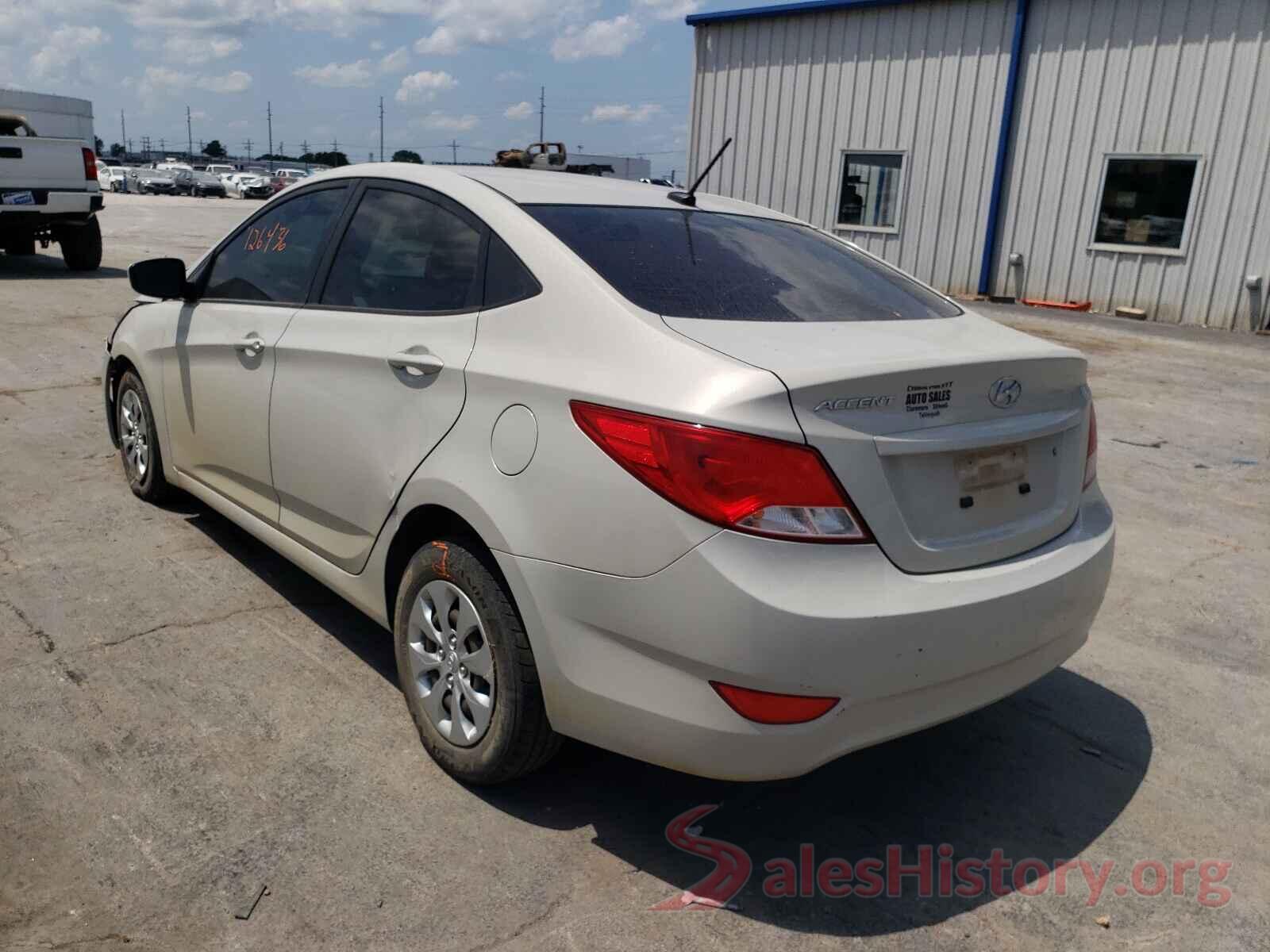 KMHCT4AE3GU069074 2016 HYUNDAI ACCENT