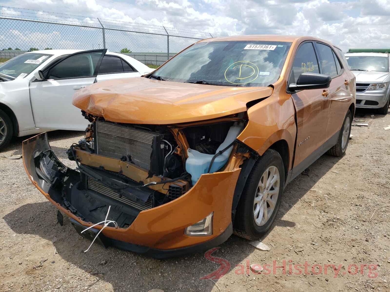 2GNAXHEV8J6168309 2018 CHEVROLET EQUINOX