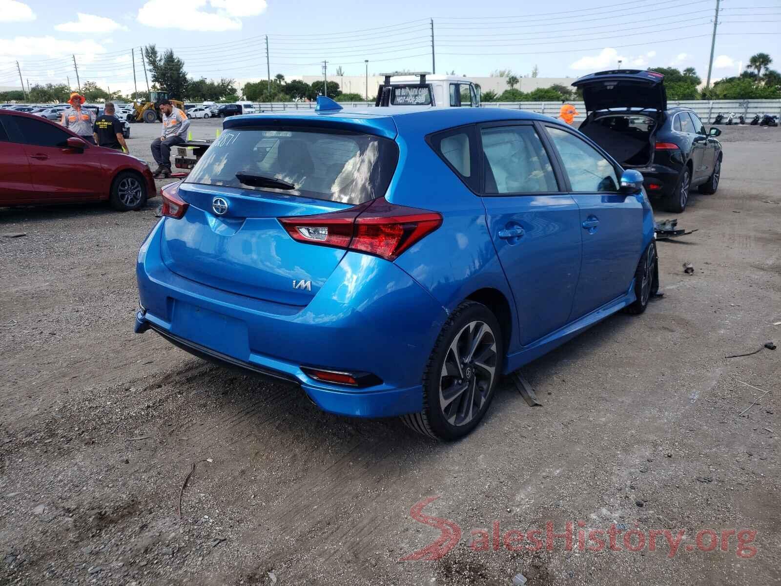 JTNKARJE5GJ522871 2016 TOYOTA SCION