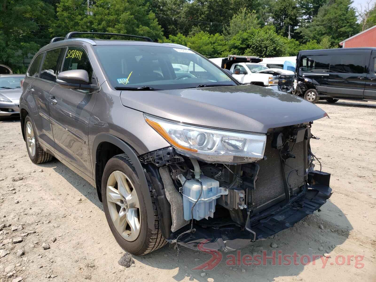 5TDDKRFH2GS340416 2016 TOYOTA HIGHLANDER