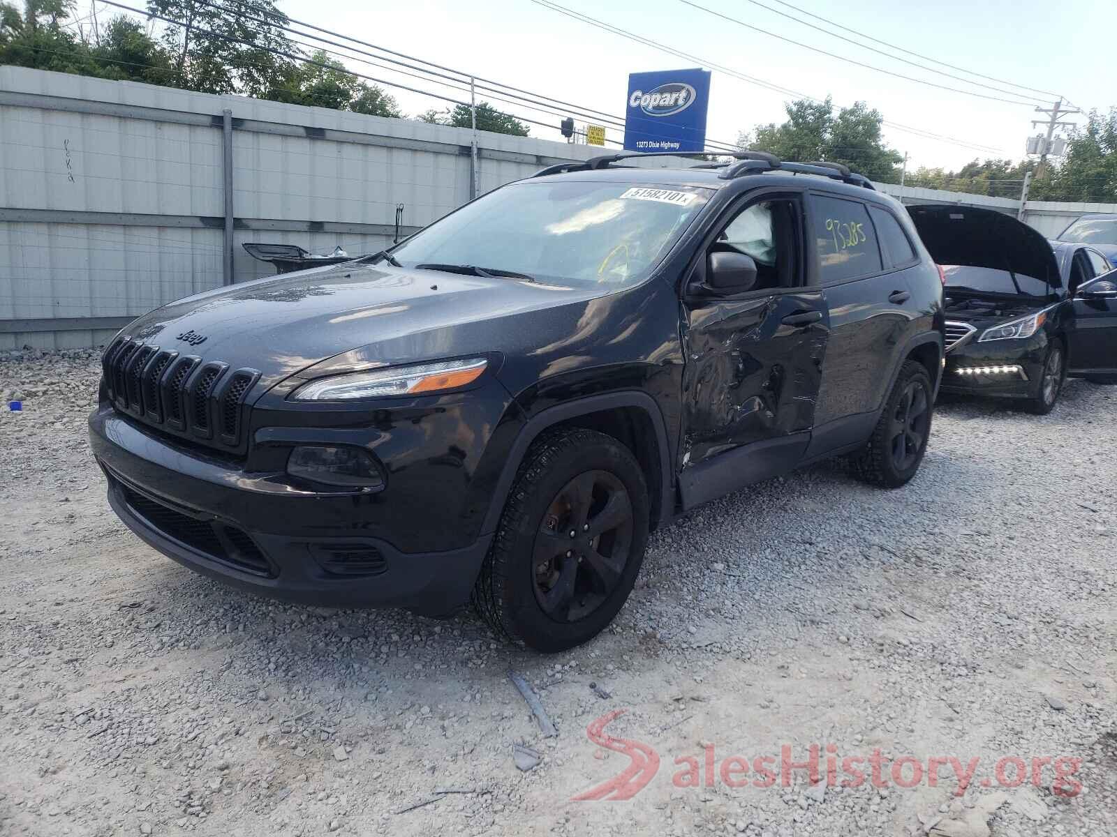 1C4PJMAB1HW612039 2017 JEEP CHEROKEE