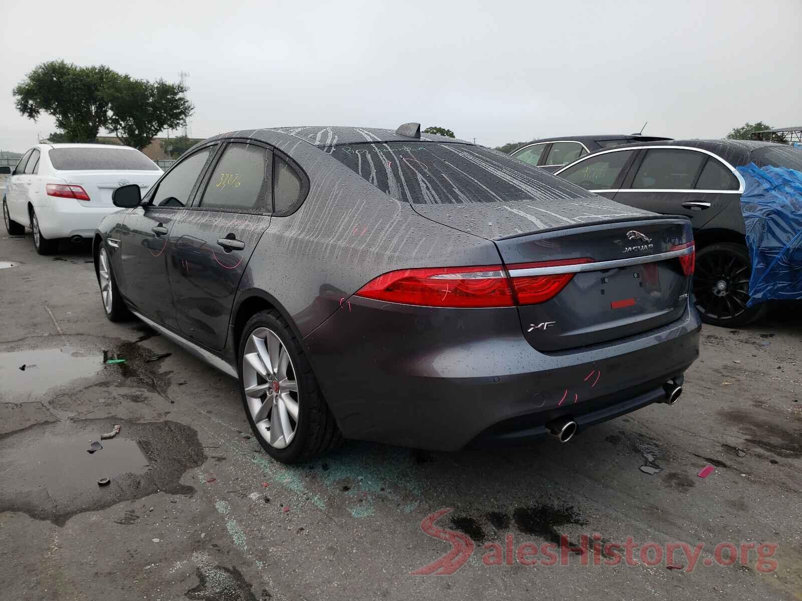 SAJBF4BV2GCY03197 2016 JAGUAR XF