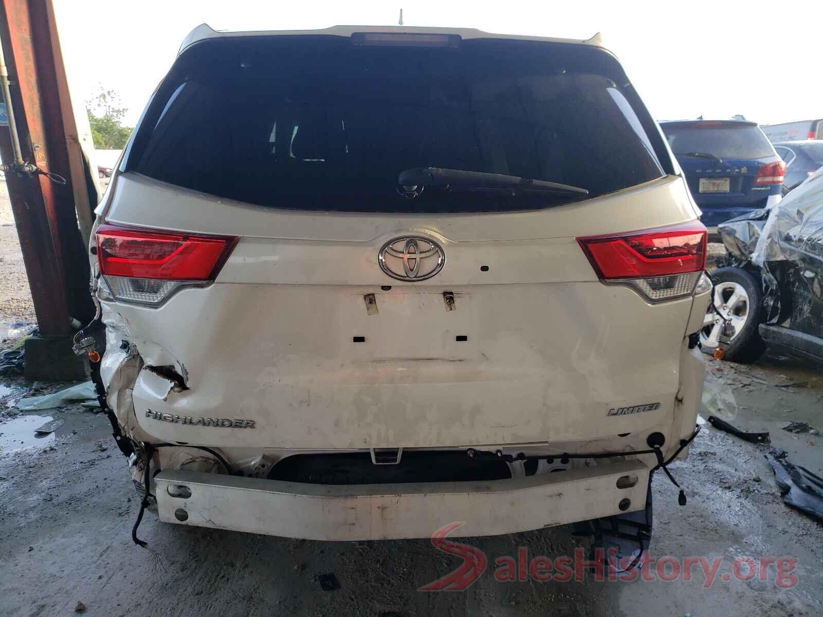 5TDYZRFHXHS216666 2017 TOYOTA HIGHLANDER