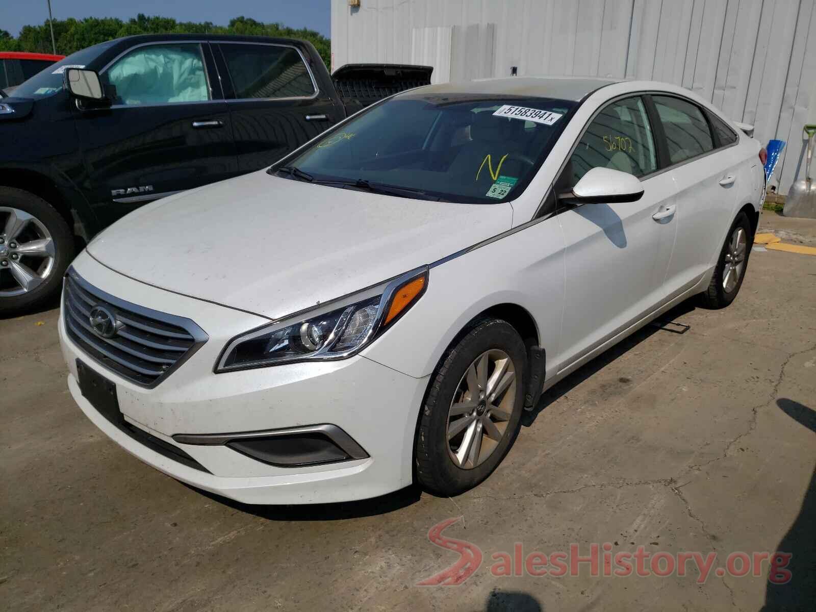 5NPE24AF1HH509667 2017 HYUNDAI SONATA