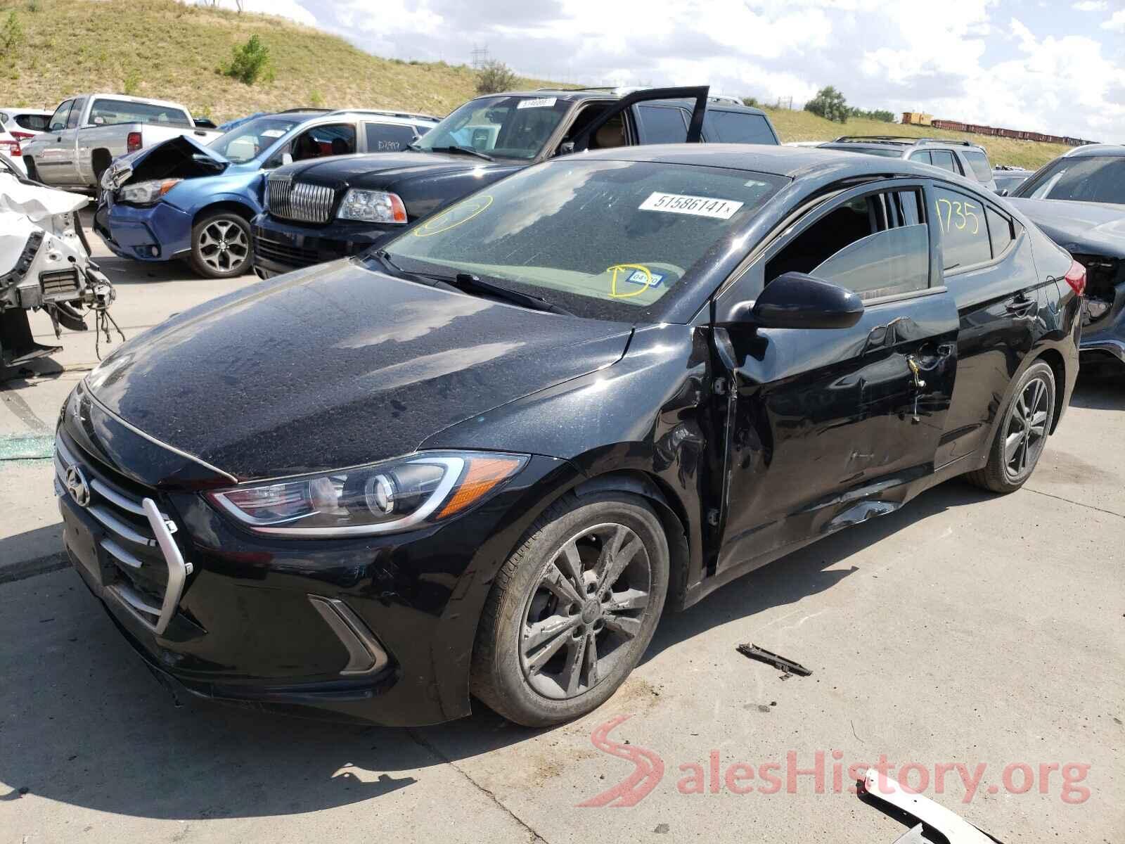 5NPD84LF6HH200896 2017 HYUNDAI ELANTRA