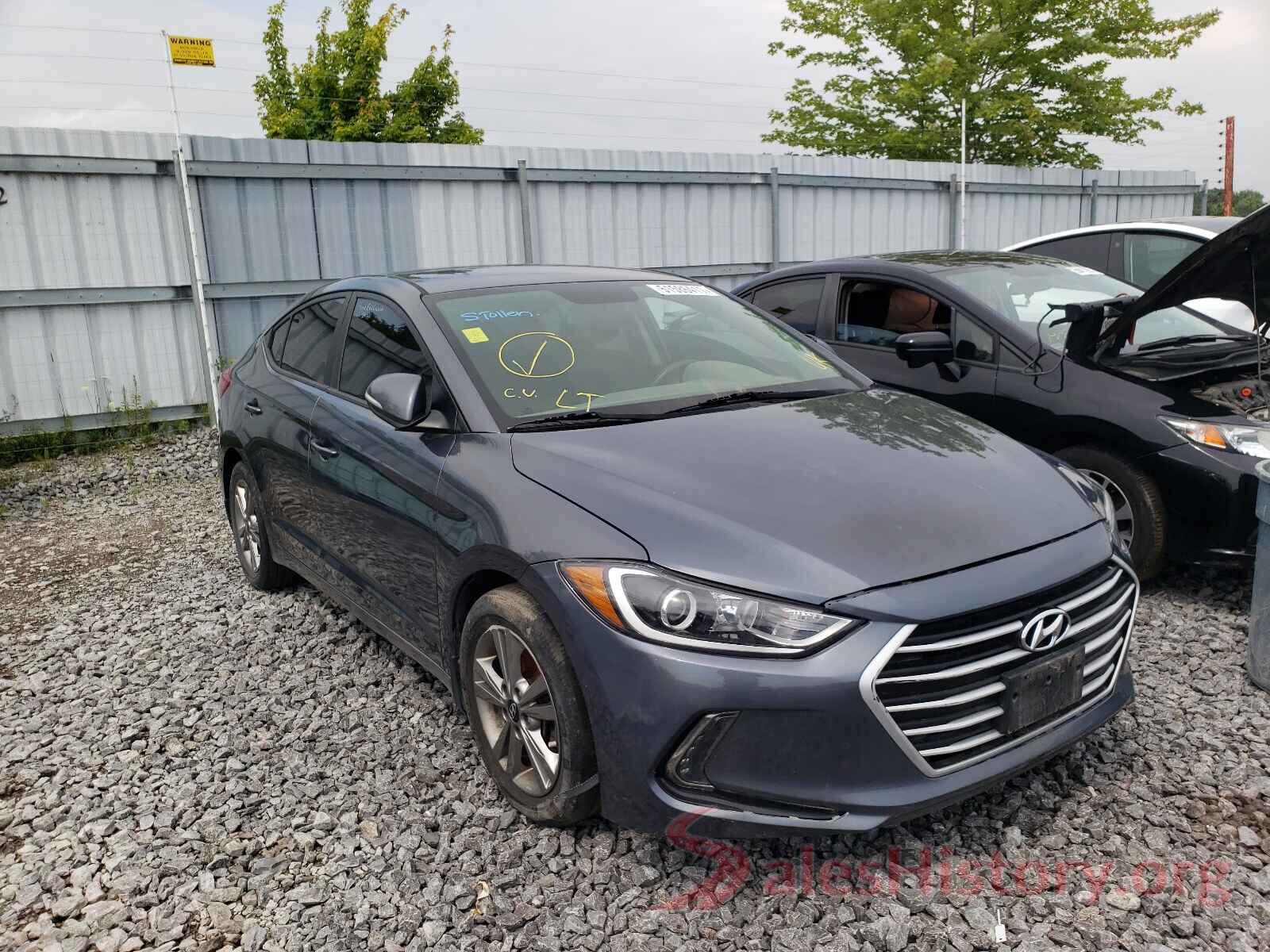 KMHD84LF6HU253101 2017 HYUNDAI ELANTRA