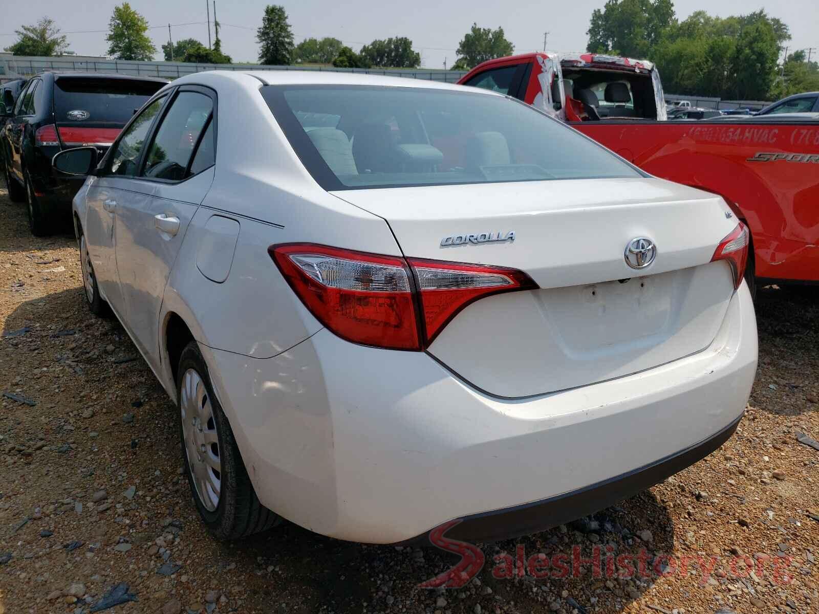 5YFBURHE5GP563398 2016 TOYOTA COROLLA