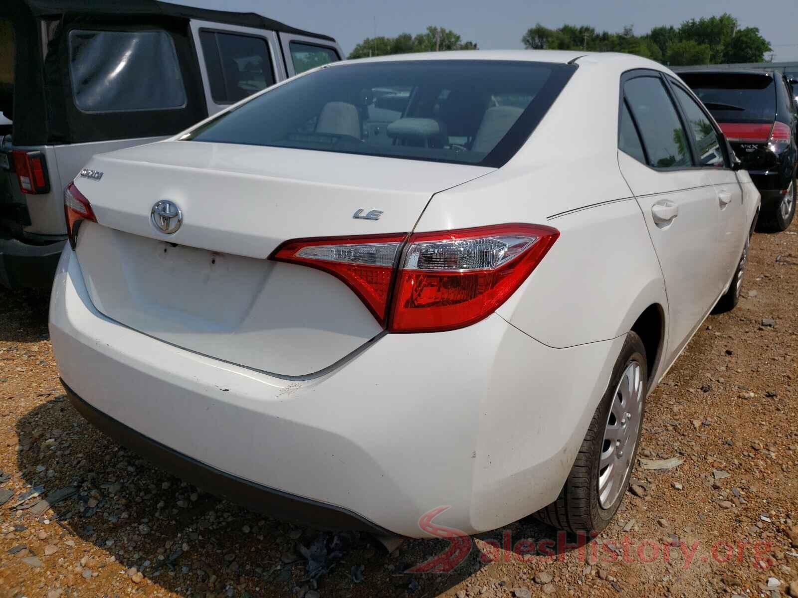 5YFBURHE5GP563398 2016 TOYOTA COROLLA