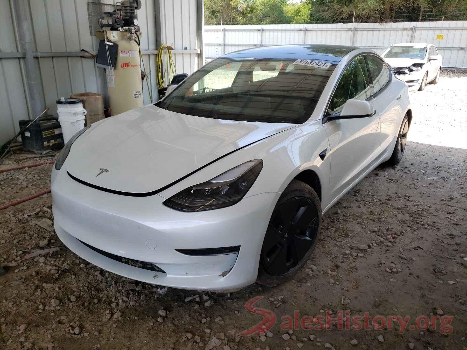 5YJ3E1EA7MF981795 2021 TESLA MODEL 3