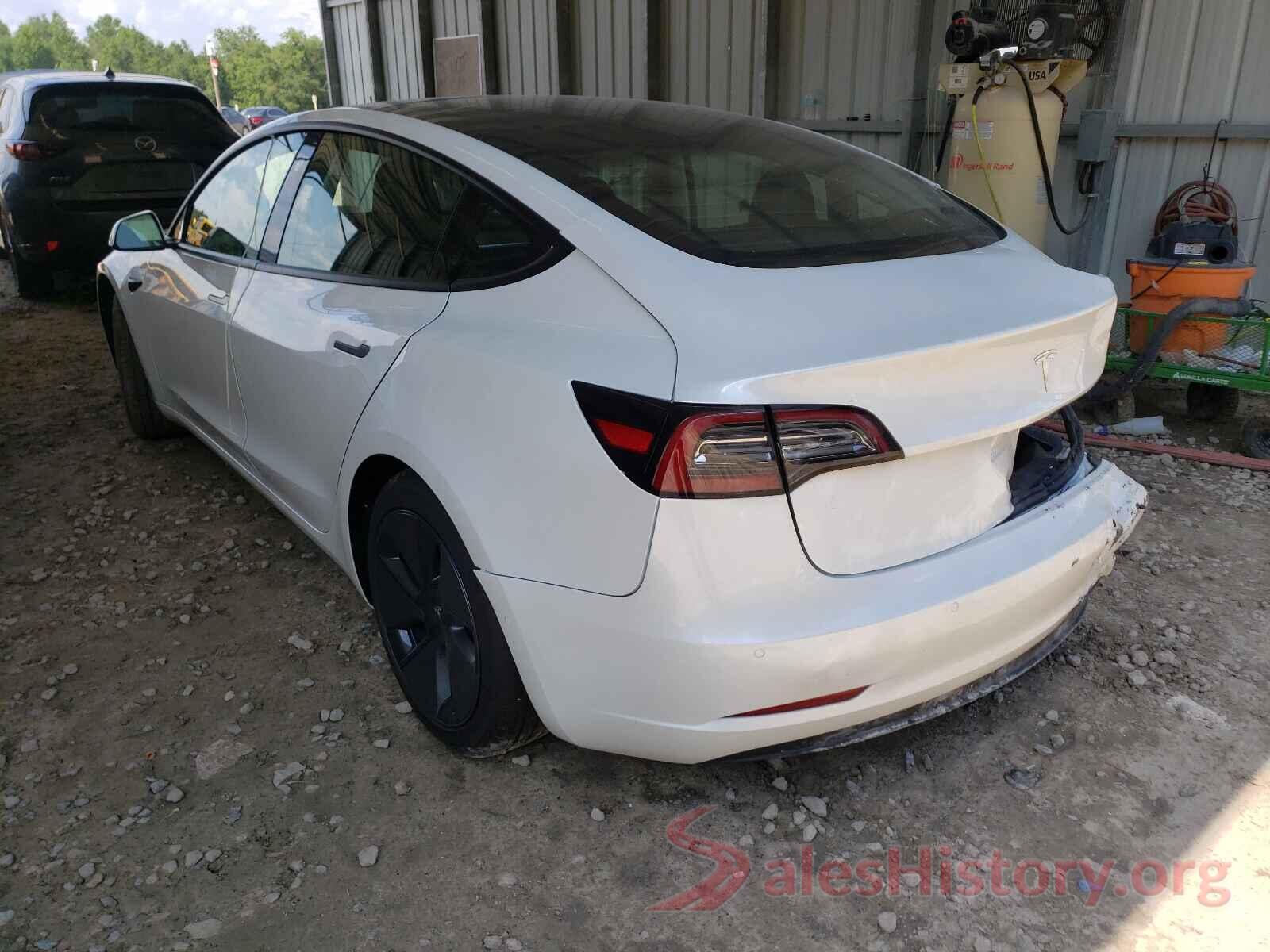 5YJ3E1EA7MF981795 2021 TESLA MODEL 3