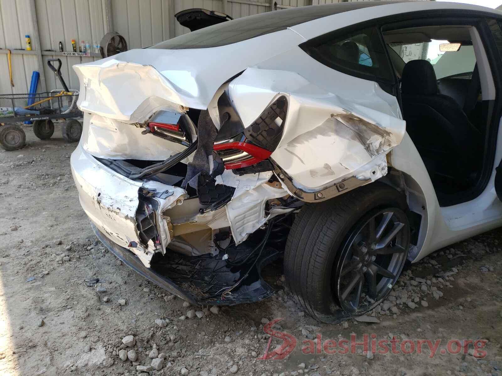 5YJ3E1EA7MF981795 2021 TESLA MODEL 3