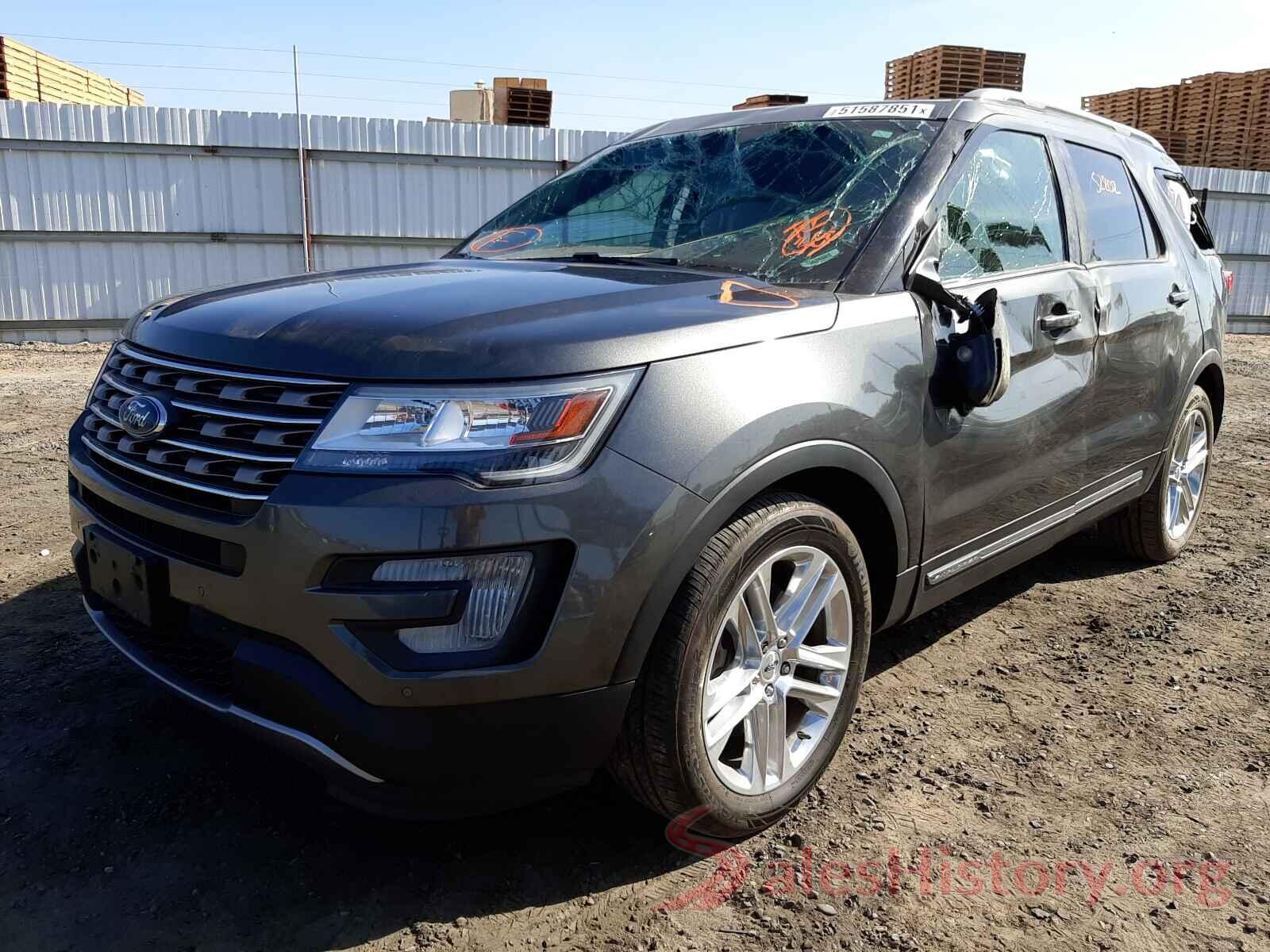 1FM5K7D88HGD13093 2017 FORD EXPLORER