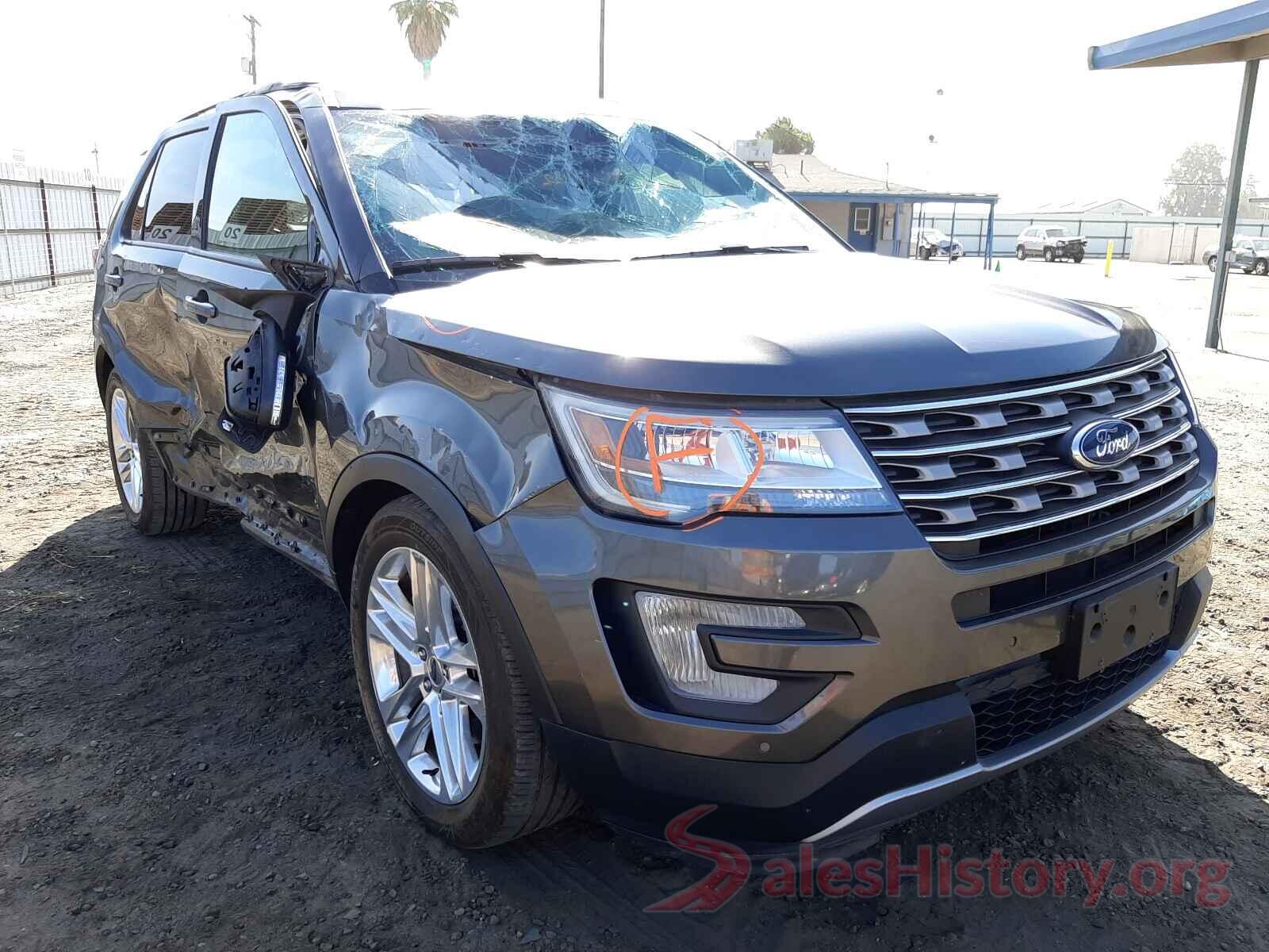 1FM5K7D88HGD13093 2017 FORD EXPLORER