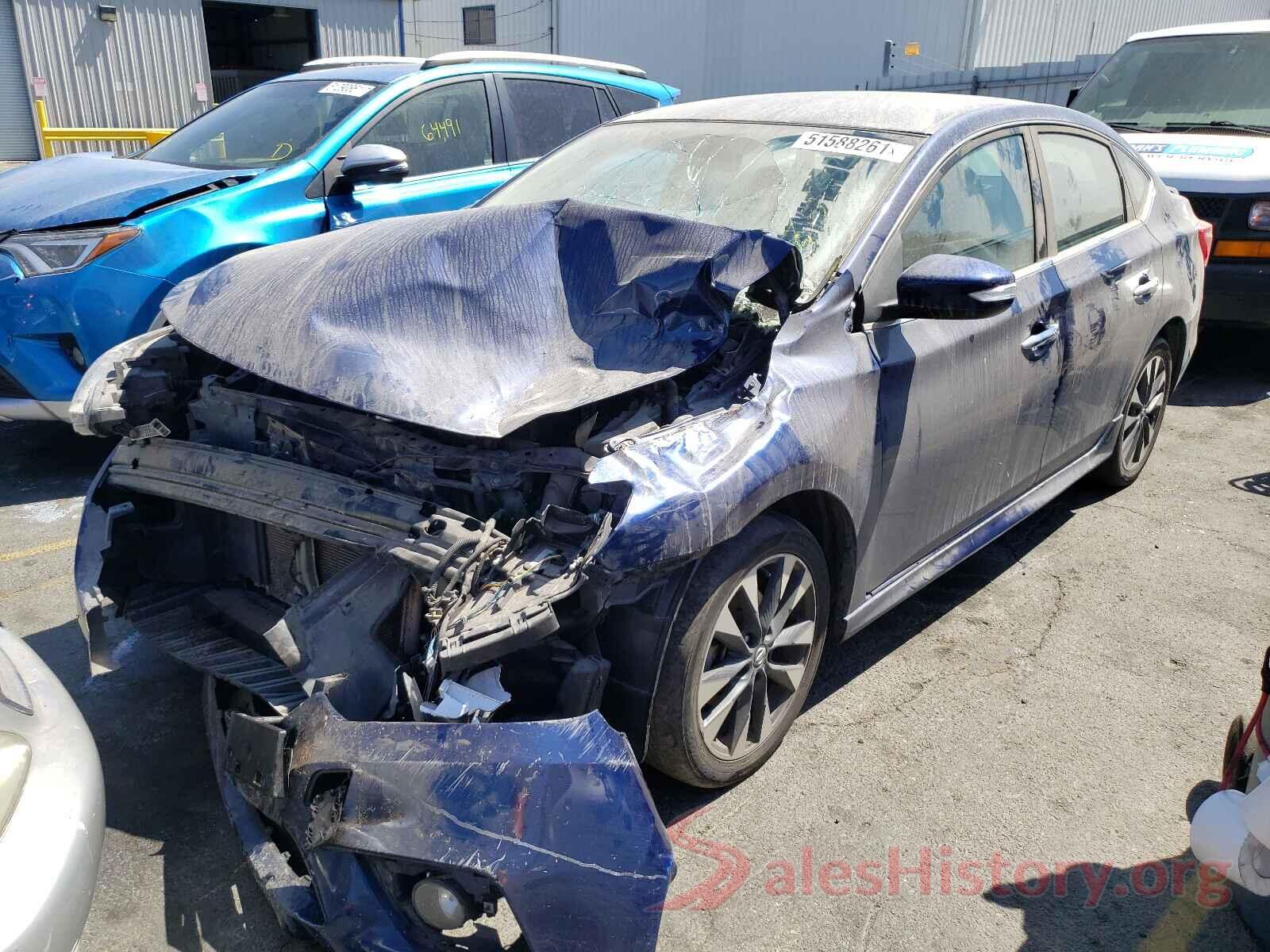 3N1AB7AP1HY341530 2017 NISSAN SENTRA