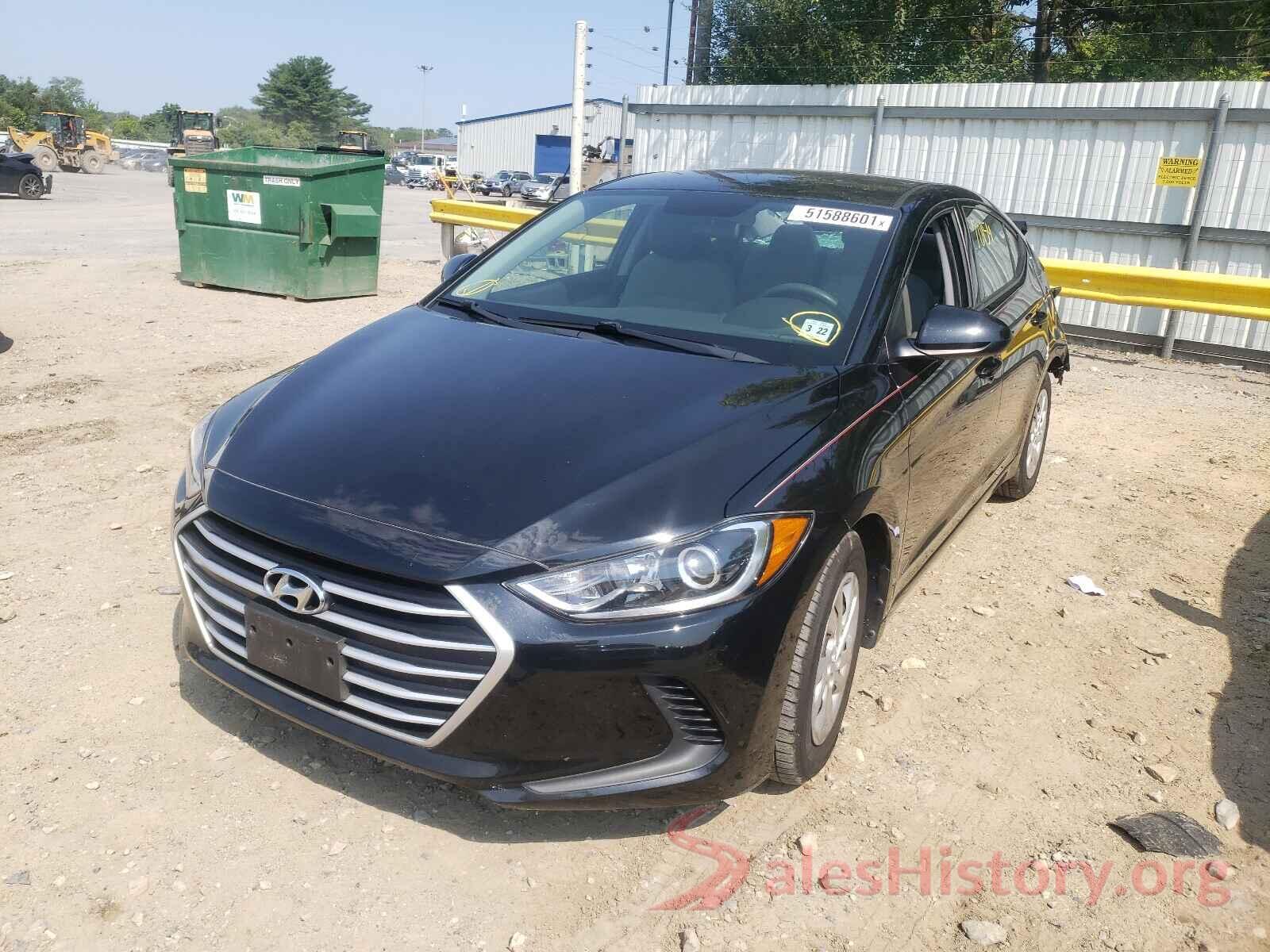 5NPD74LF1HH079911 2017 HYUNDAI ELANTRA