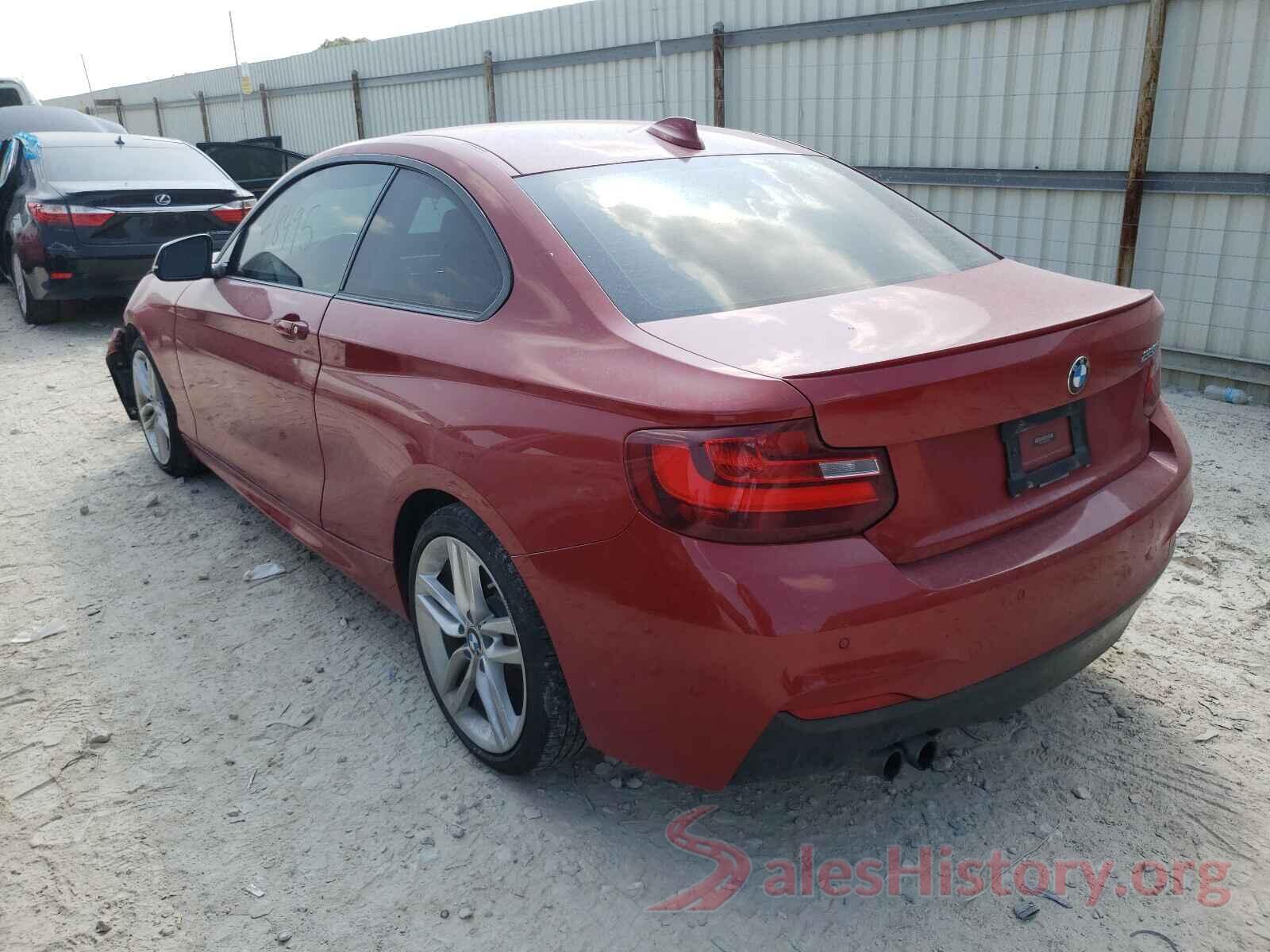 WBA1F5C5XGV343898 2016 BMW 2 SERIES