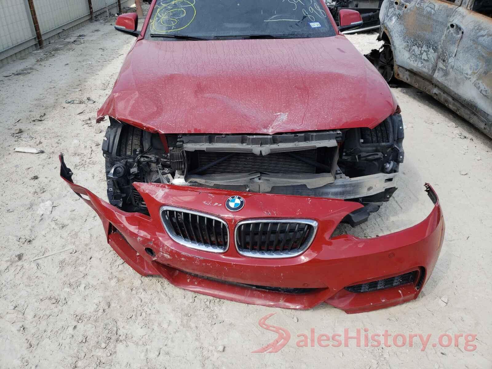 WBA1F5C5XGV343898 2016 BMW 2 SERIES