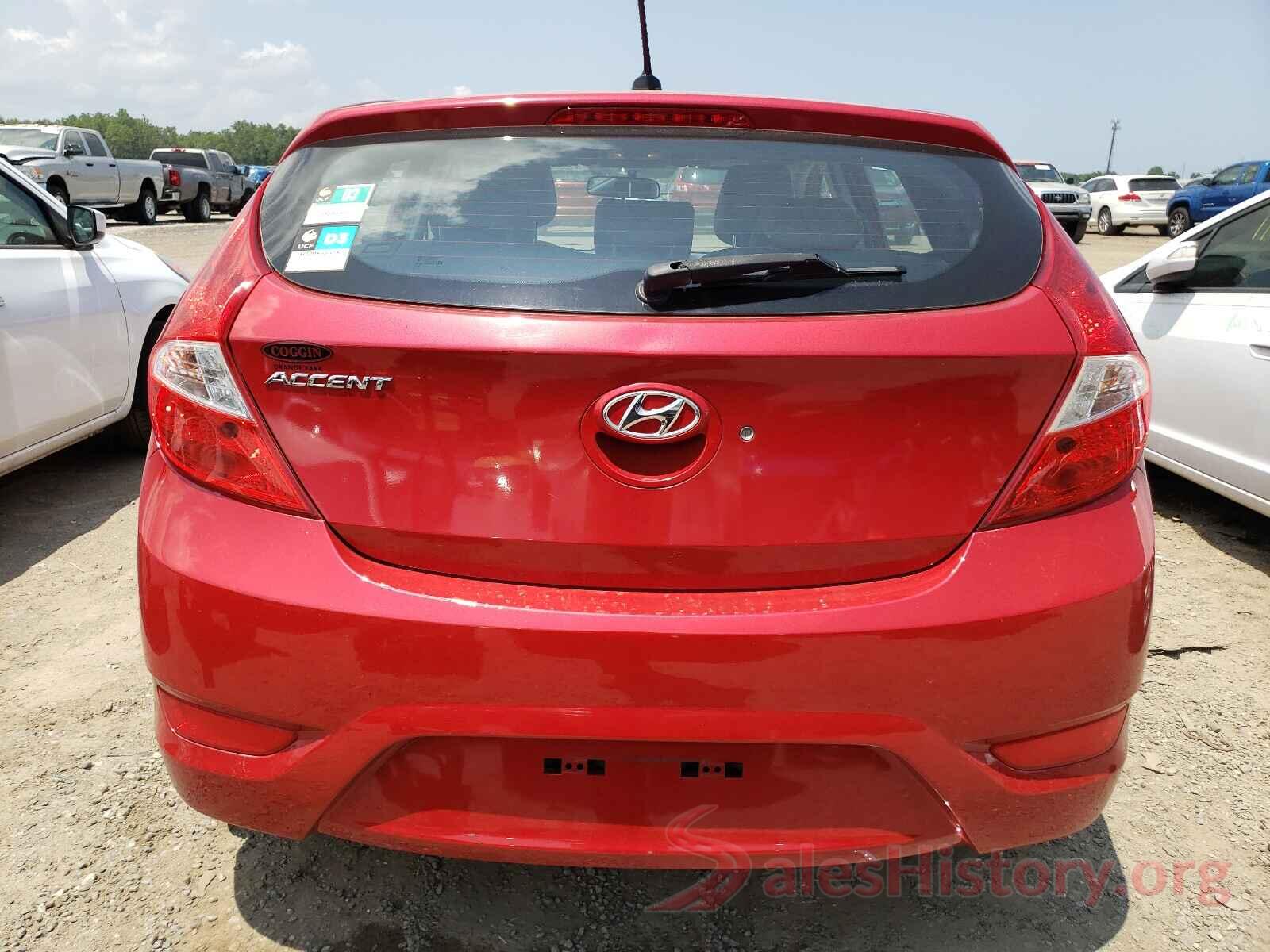 KMHCT5AE5HU311581 2017 HYUNDAI ACCENT